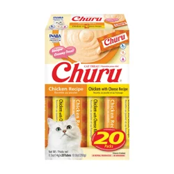 Churu Chicken Recipe Cat Treat 20 - 0.5 oz Tubes