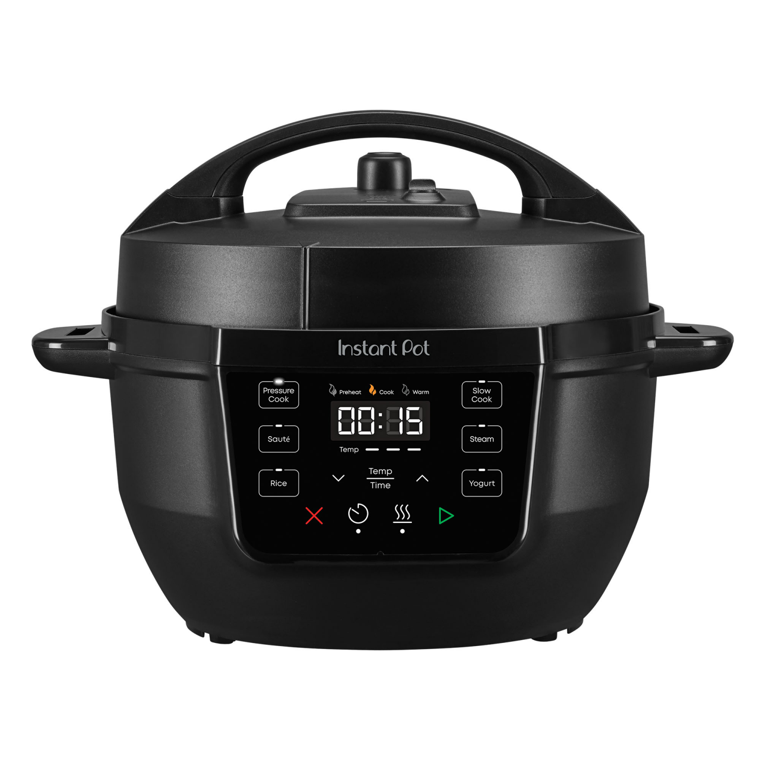 slide 1 of 1, Instant Pot Rio 4-Quart Electric Pressure Cooker & Multicooker, Black, 4 qt