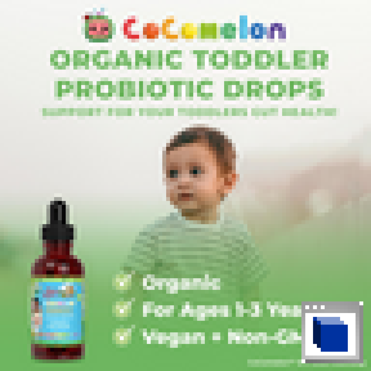slide 3 of 6, MaryRuth's CoComelon Toddler Liquid Drops Unflavored Probiotic 1 fl oz, 1 fl oz