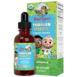 MaryRuth's CoComelon Toddler Liquid Drops Unflavored Probiotic 1 fl oz