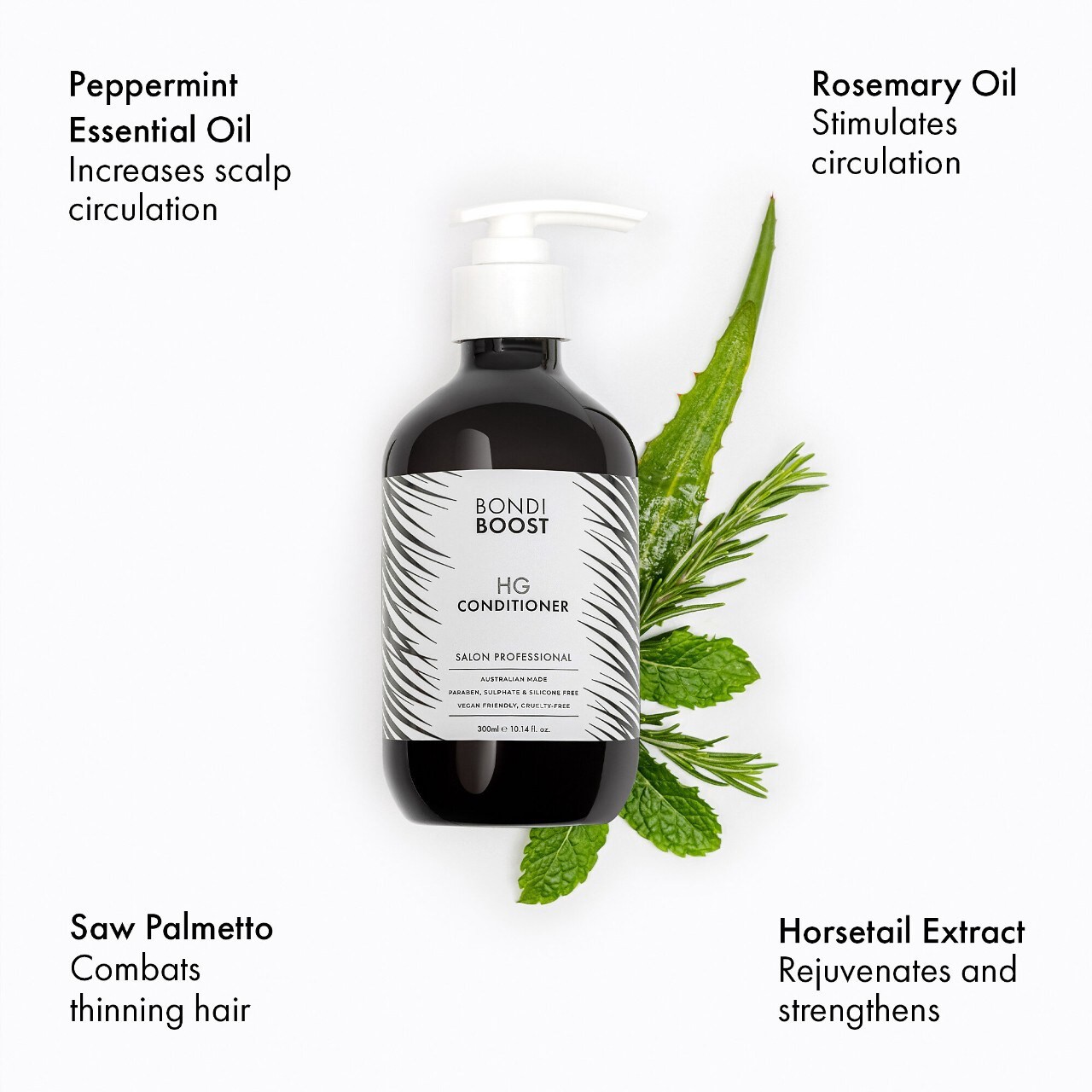 slide 4 of 9, BondiBoost HG Shampoo for Thinning Hair 16.9 oz/ 500 mL,