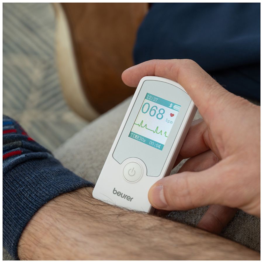 slide 3 of 5, Beurer Cardio Companion - Portable ECG Monitor (ME75), 1 ct