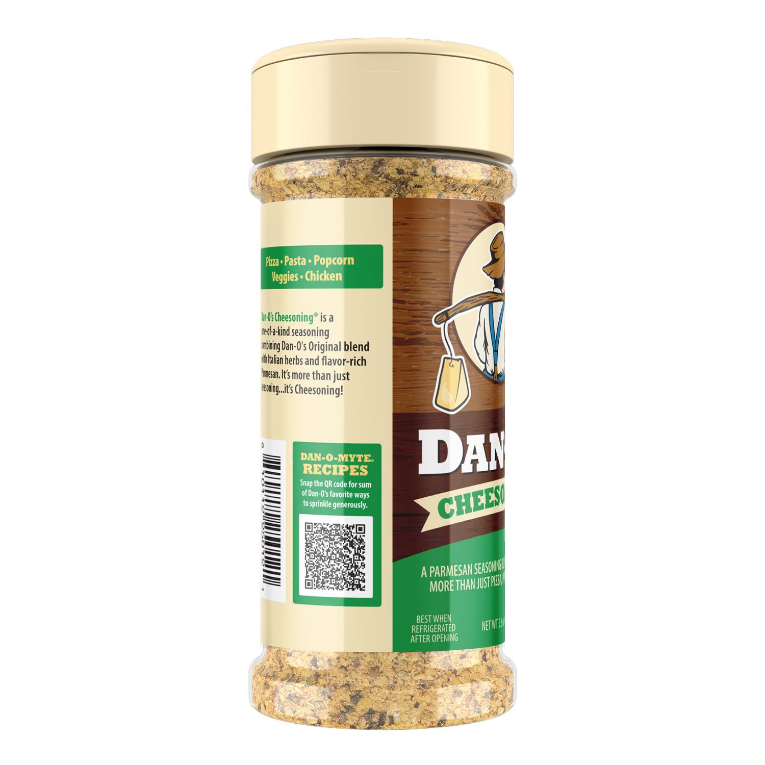 slide 3 of 4, Dan-O's Cheesoning Seasoning 2.6 oz, 2.6 oz