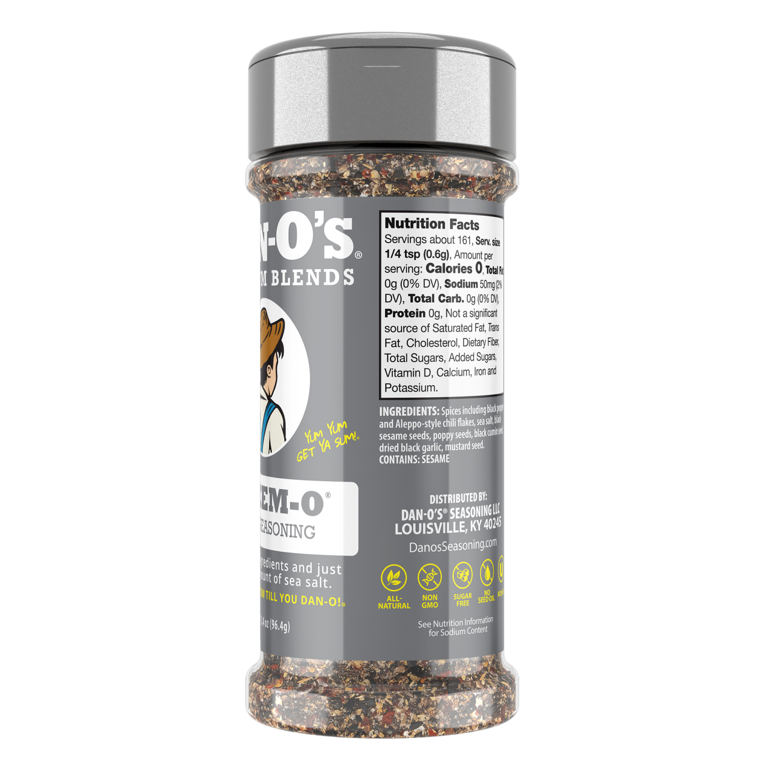 slide 4 of 4, Dan-O's Preem-O Seasoning 3.4 oz, 3.4 oz