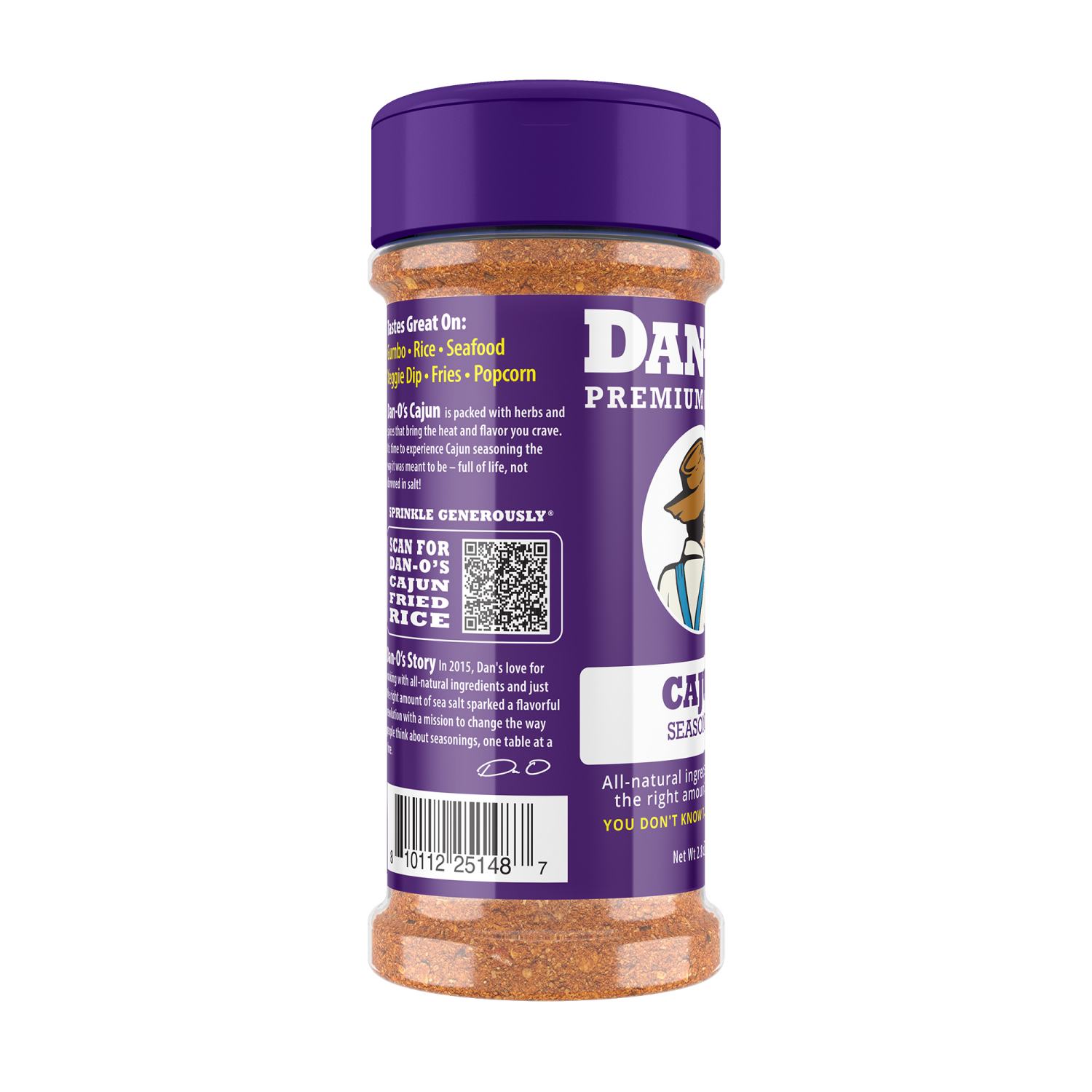 slide 3 of 4, Dan-O's Cajun Seasoning 2.8 oz, 2.8 oz