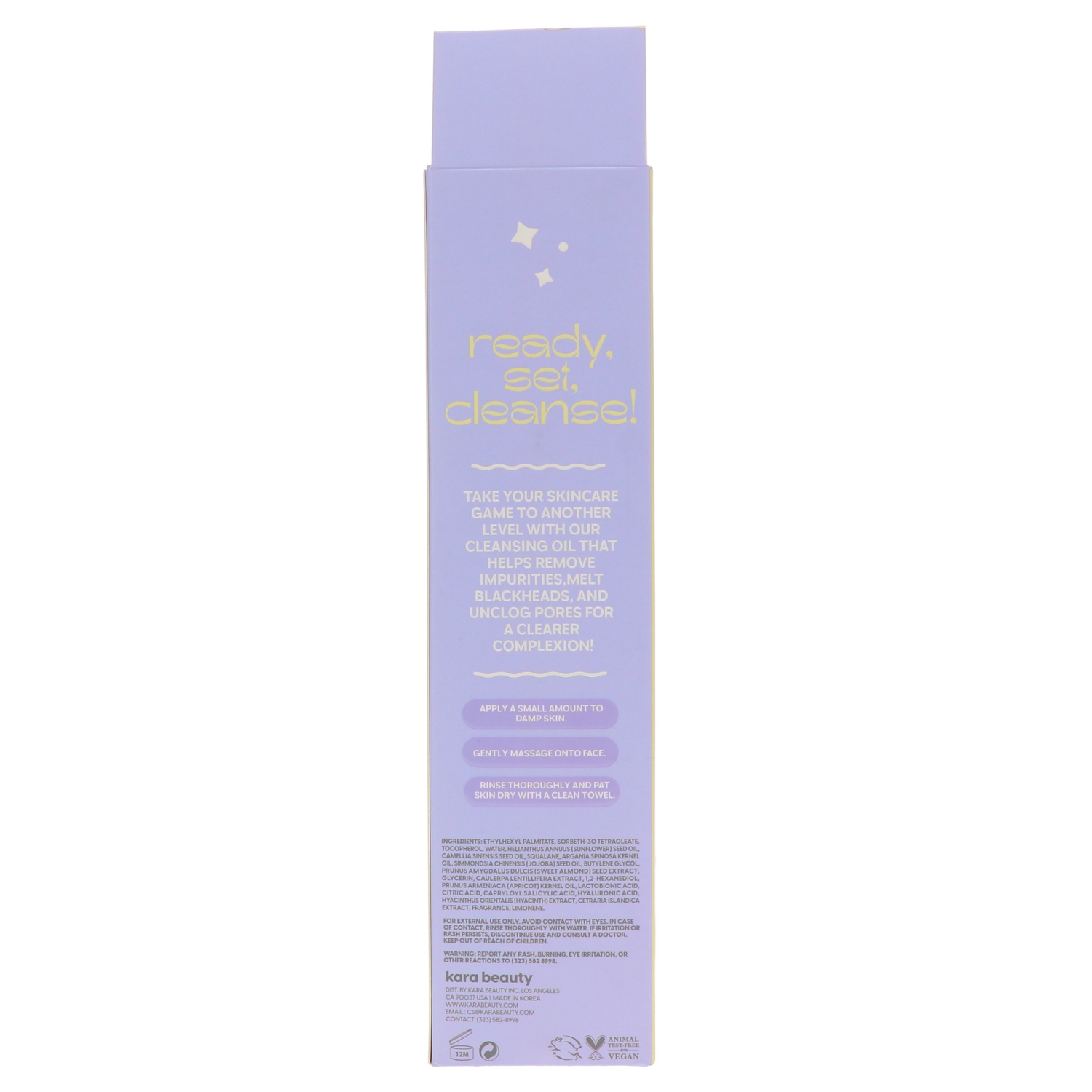 slide 2 of 3, KARA BEAUTY CLEANSING OIL 6.76oz, 6.76 oz