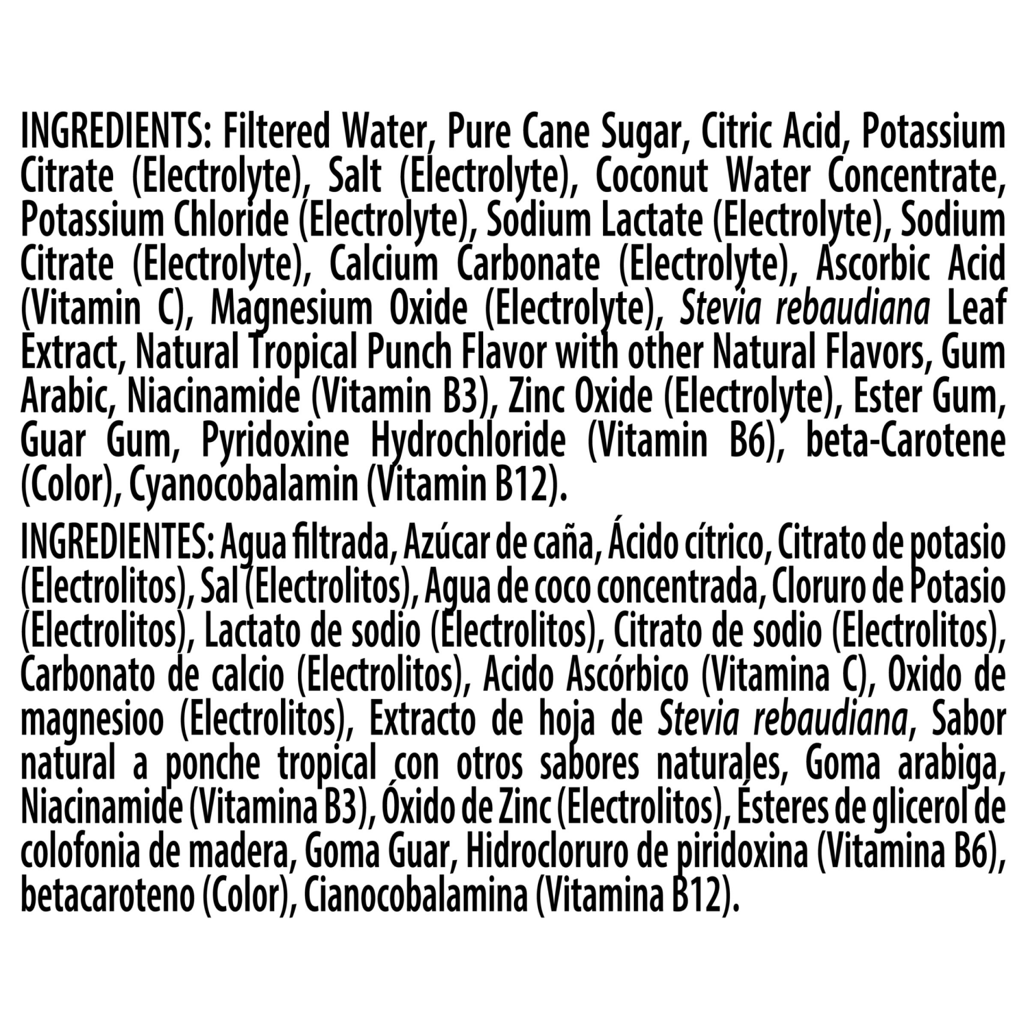 slide 5 of 5, BODYARMOR Flash I.V. Tropical Punch Electrolyte Sports Drink, 20 fl oz Bottle, 20 oz