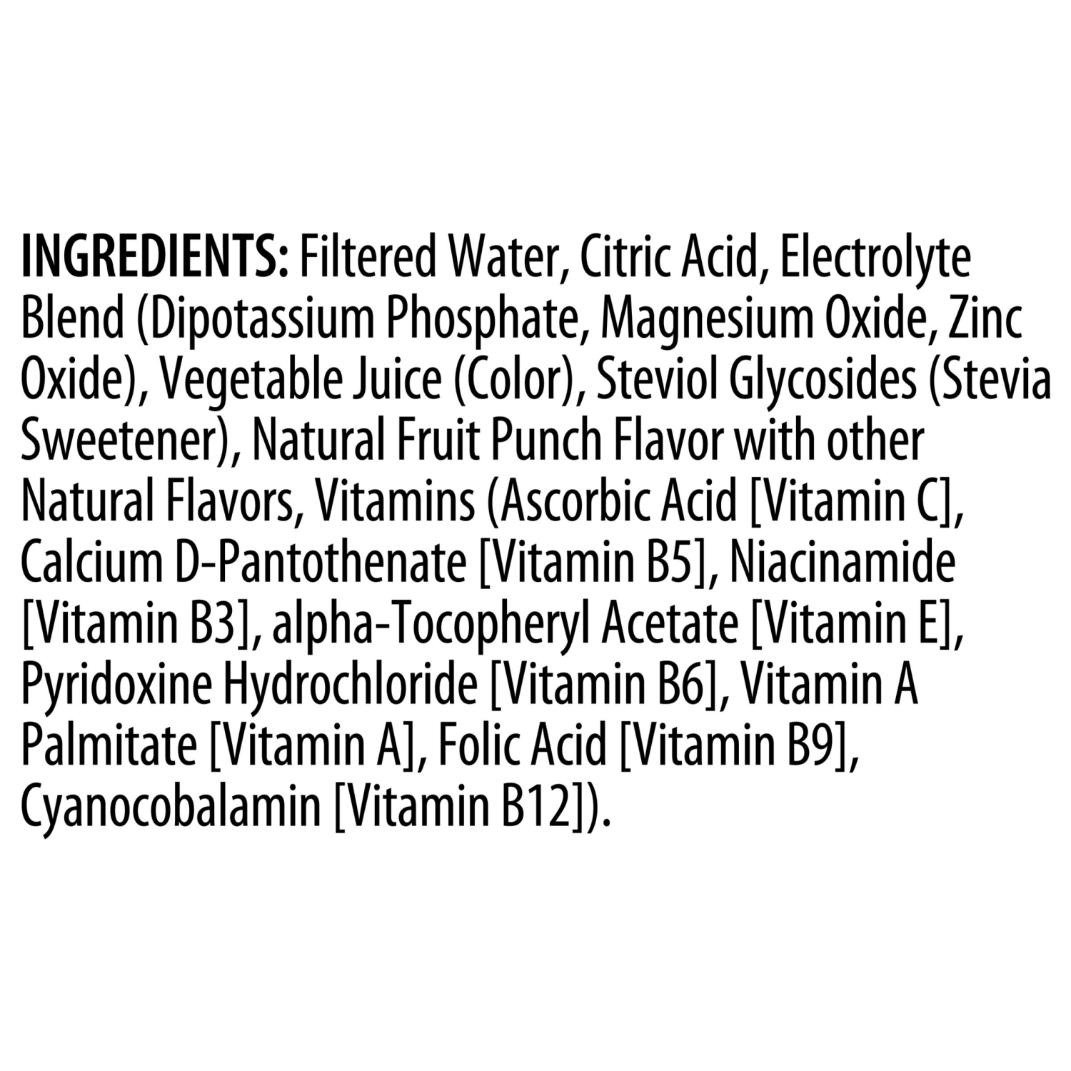 slide 5 of 5, BODYARMOR Zero Sugar Fruit Punch Electrolyte Sports Drink, 16 fl oz Bottle, 16 fl oz