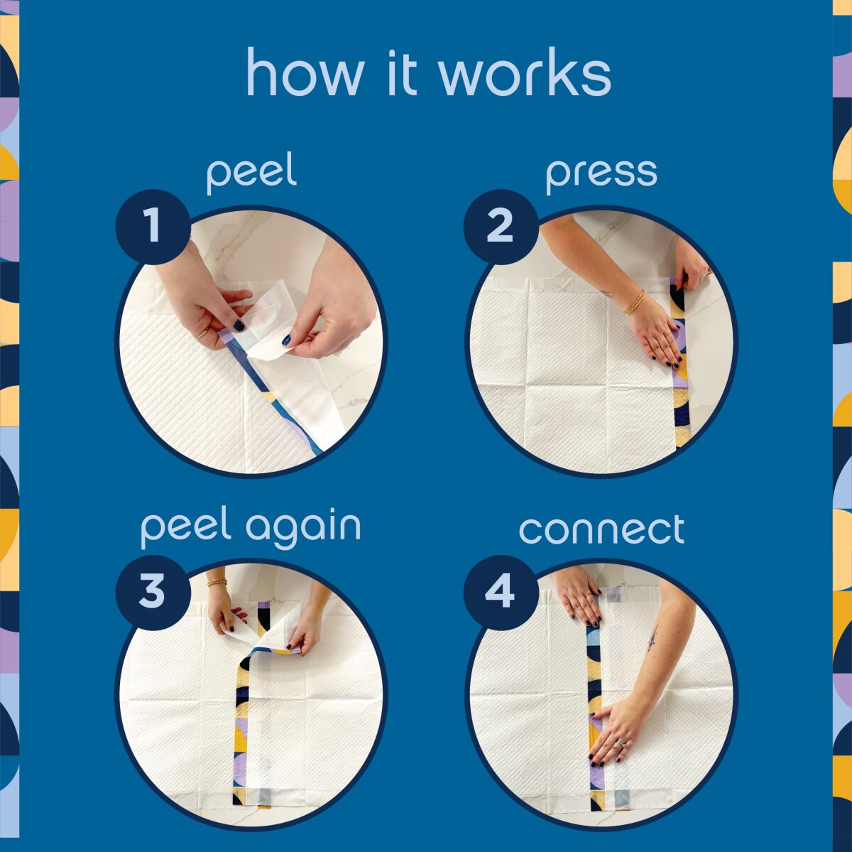 slide 9 of 29, Pet Life Unlimited Dog Pads, Create-a-Size, 50 ct