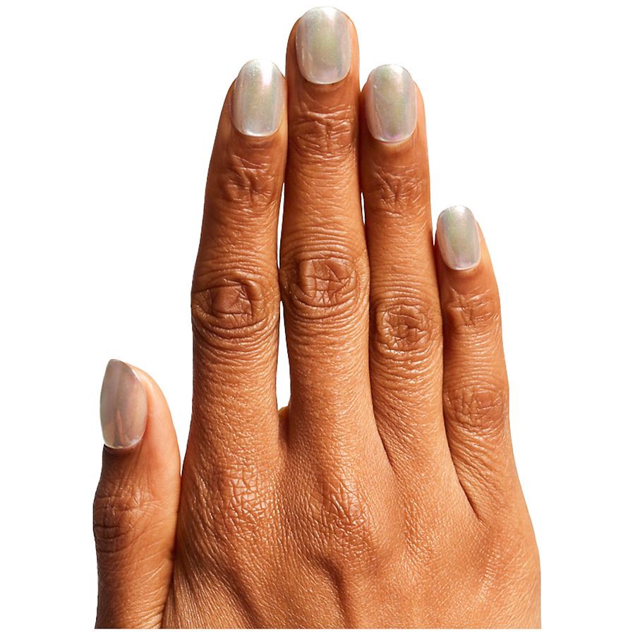 slide 5 of 5, Olive & June Press-On Fake Nails - XS Round - Sheer Lavender Shimmer - 42ct, 42 ct