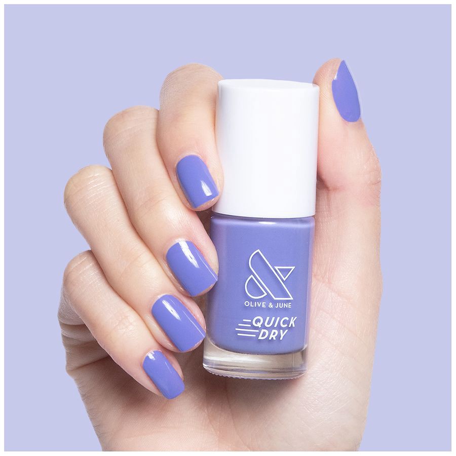 slide 5 of 5, Olive & June Quick Dry Nail Polish, 0.3 oz