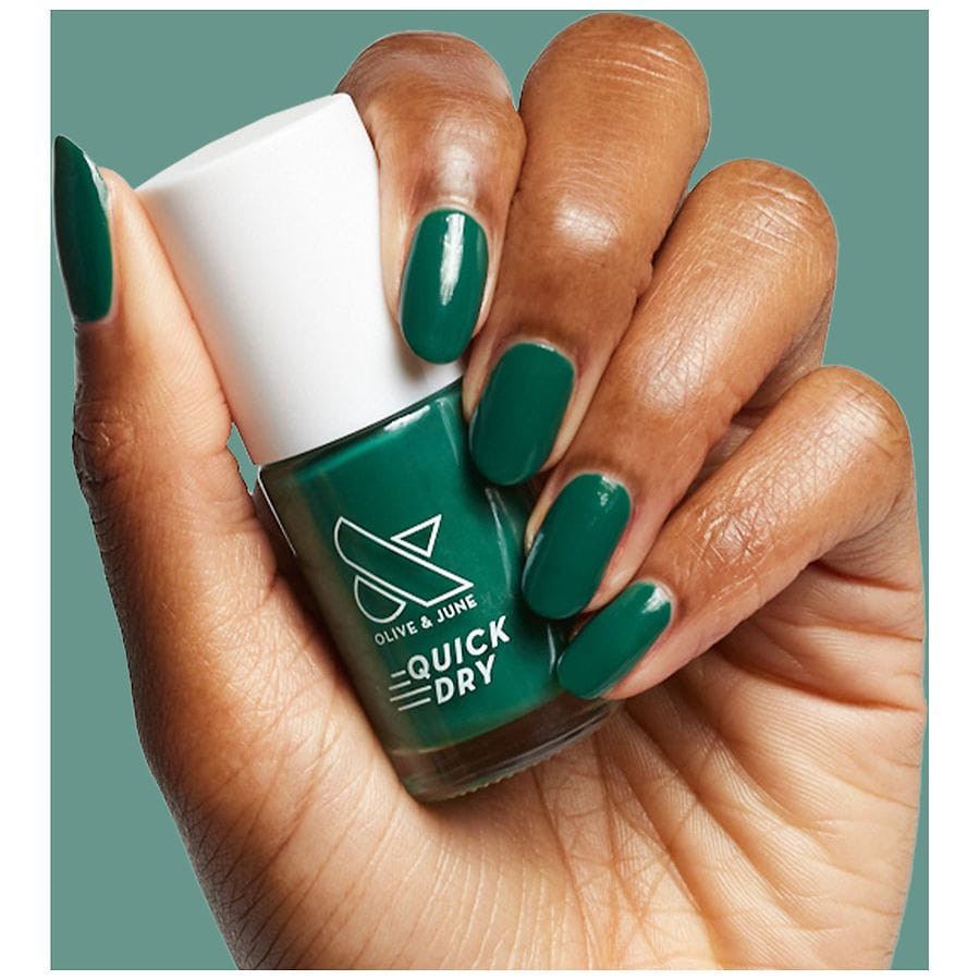 slide 4 of 5, Olive & June Quick Dry, 0.3 oz