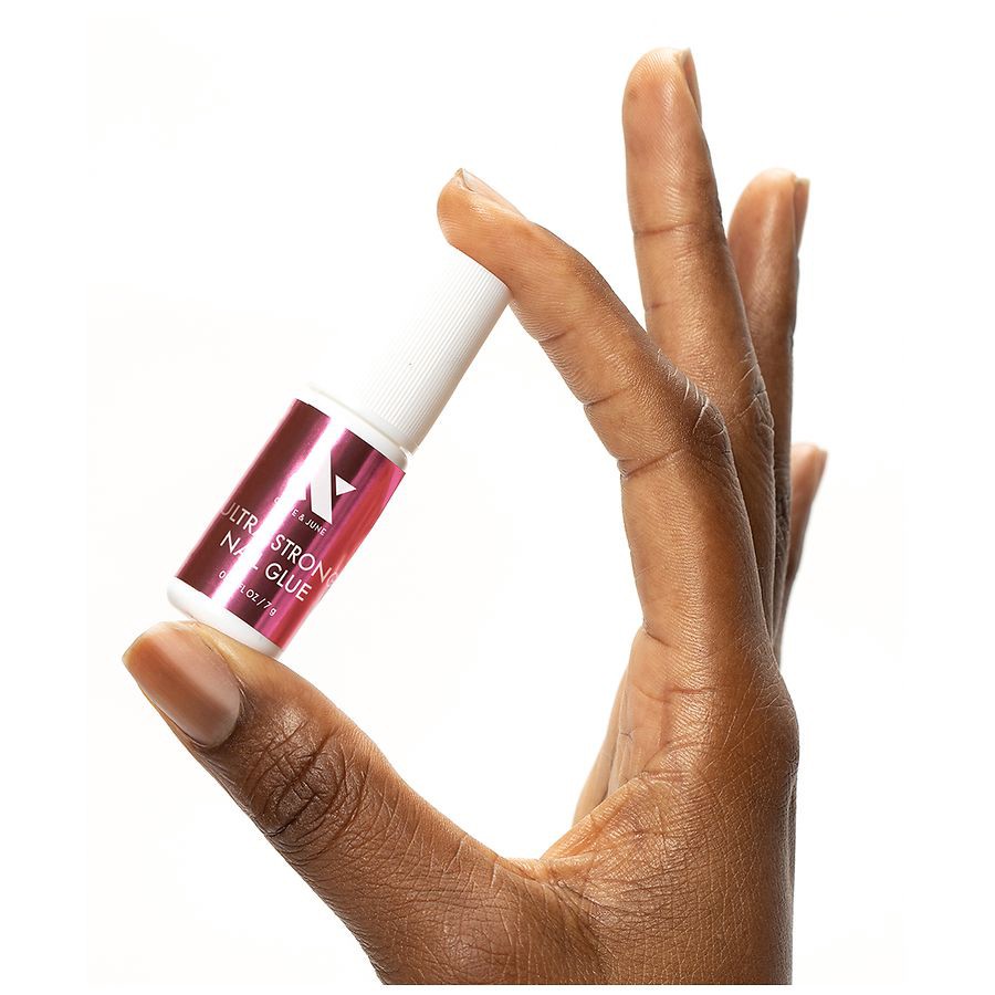 slide 4 of 5, Olive & June Ultra Strong Nail Glue, 0.24 fl oz