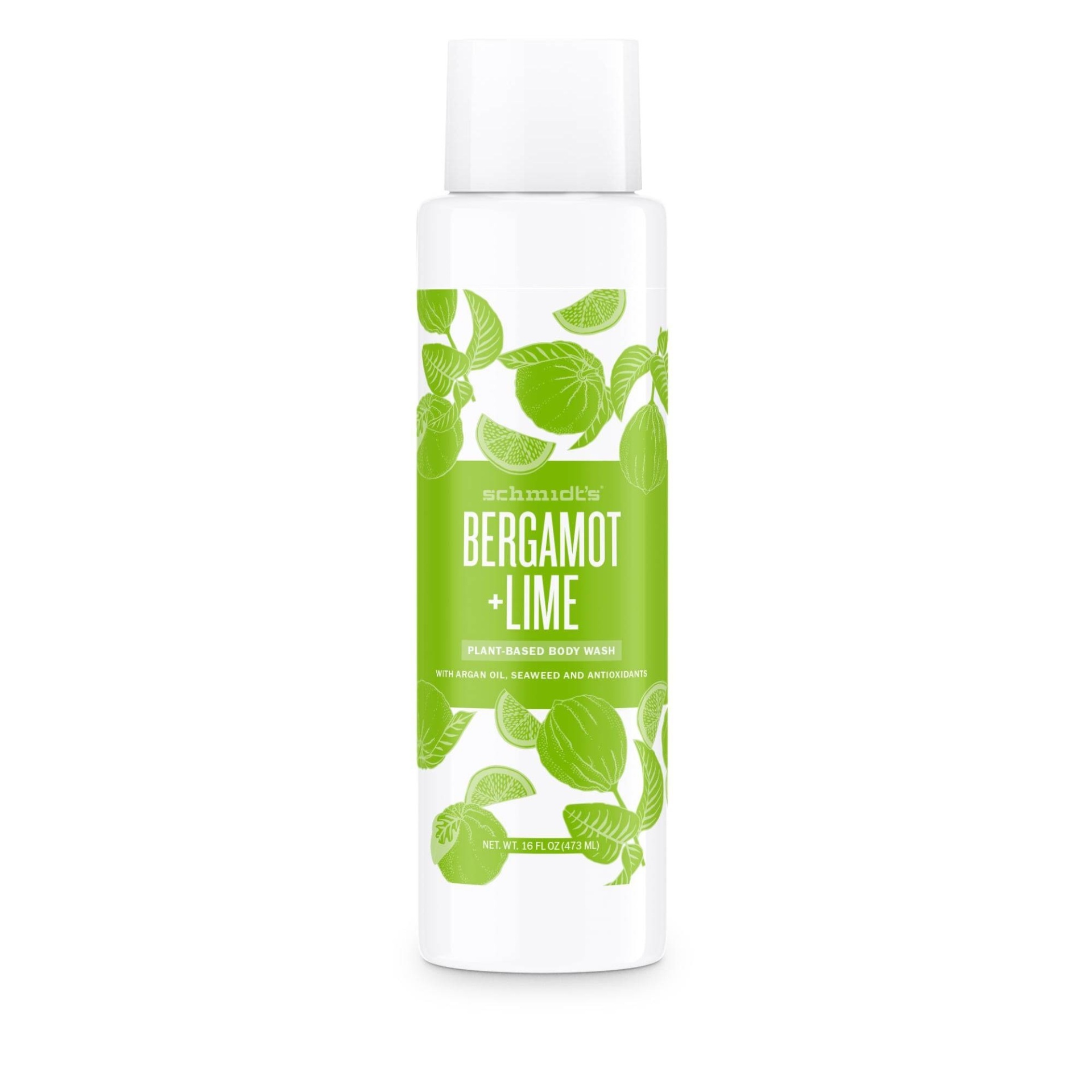 slide 1 of 2, Schmidt's Bergamot Lime Body Wash, 16 oz