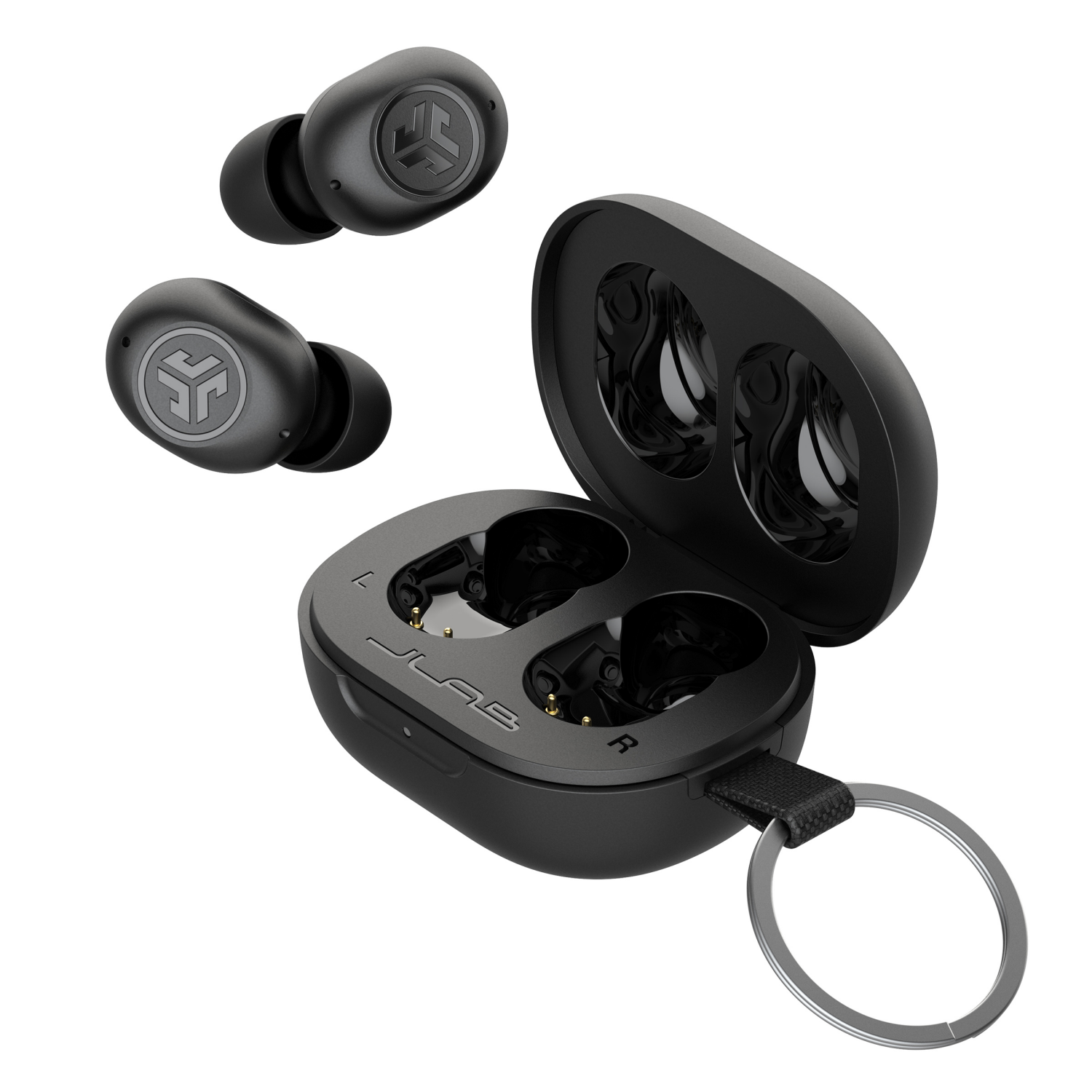 slide 1 of 2, Jlab Audio Jbuds Mini True Wireless Earbuds - Black, 1 ct