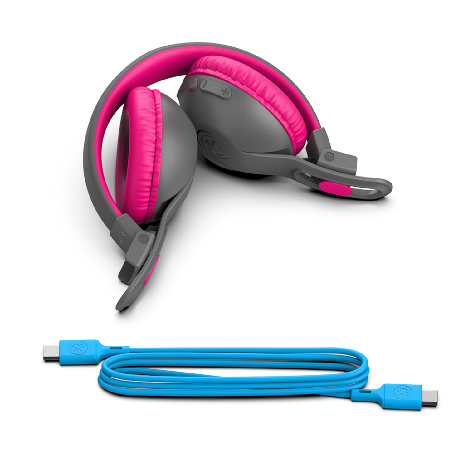 slide 4 of 4, JLab JBuddies Studio 22 in 1 WIRELESS + WIRED KIDS HEADPHONES, 22 in