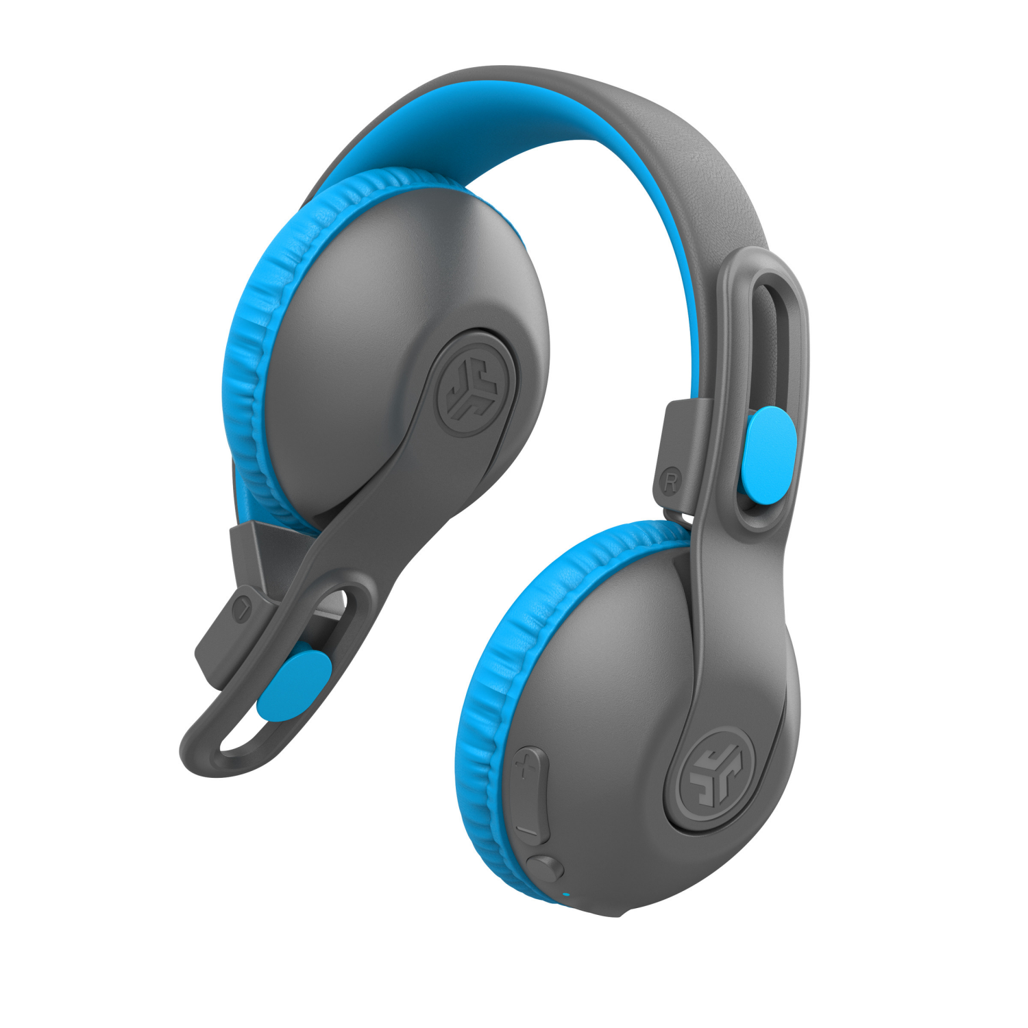 slide 4 of 5, Jlab Jbuddies Studio 2 Wireless Headphones - Blue / Gray, 1 ct