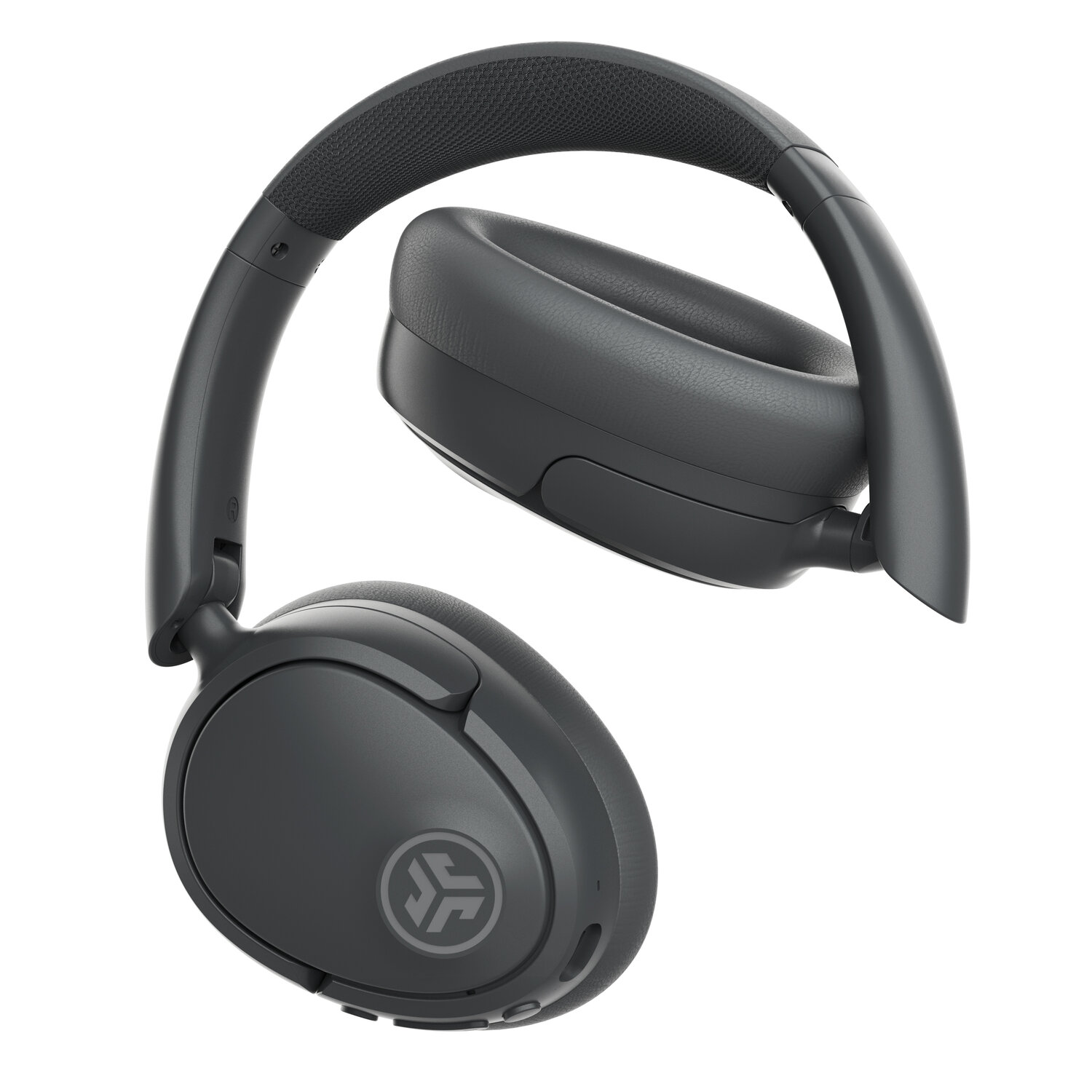 slide 2 of 6, JLab JBuds Lux Active Noise Canceling Over-Ear Bluetooth Wireless Headphones - Graphite, 1 ct