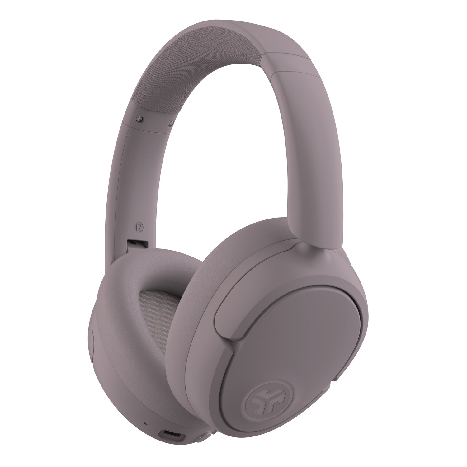 slide 1 of 6, JLab JBuds Lux Active Noise Canceling Over-Ear Bluetooth Wireless Headphones - Mauve, 1 ct