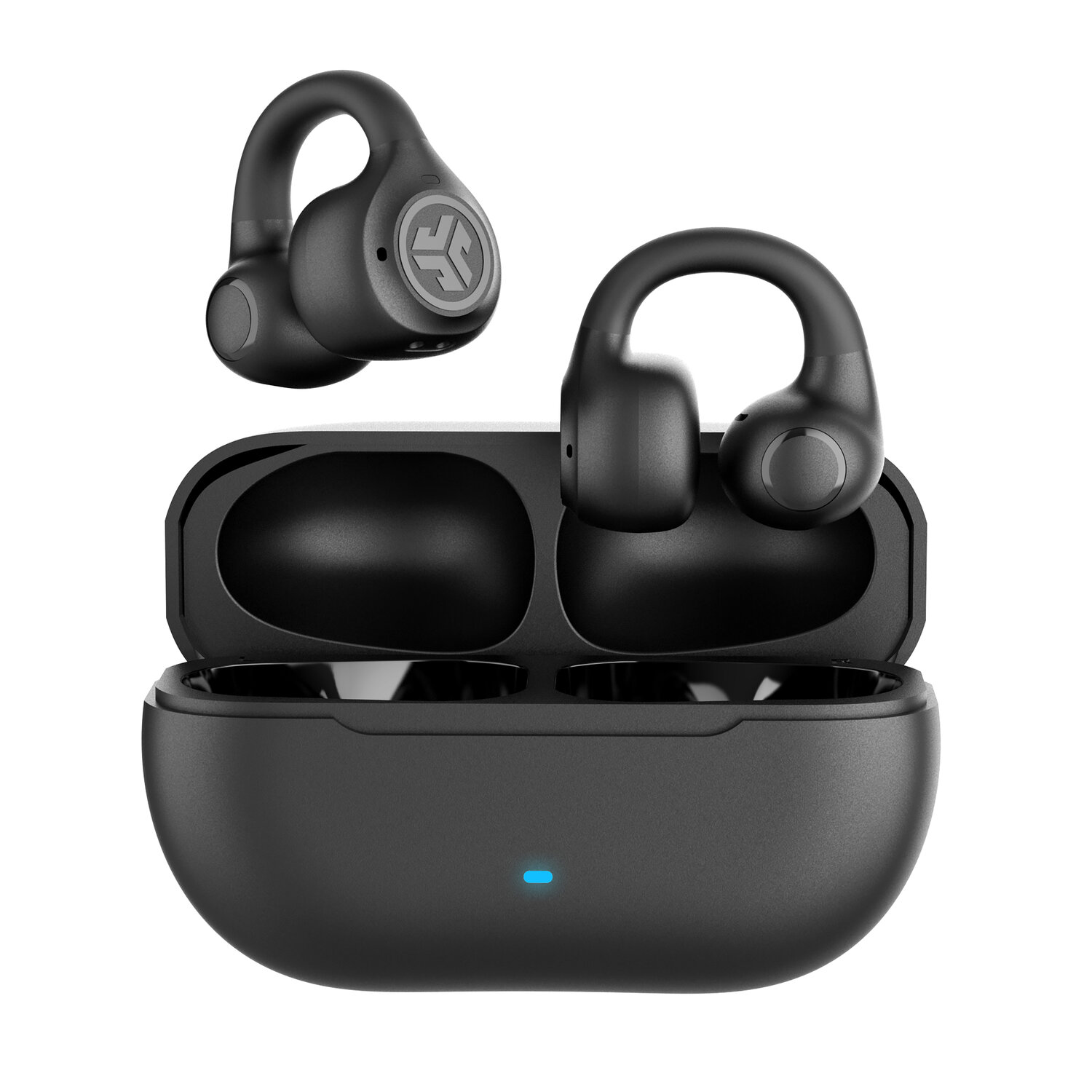 slide 4 of 4, JLab Flex True Wireless Bluetooth Open-Ear Earbuds - Black, 1 ct