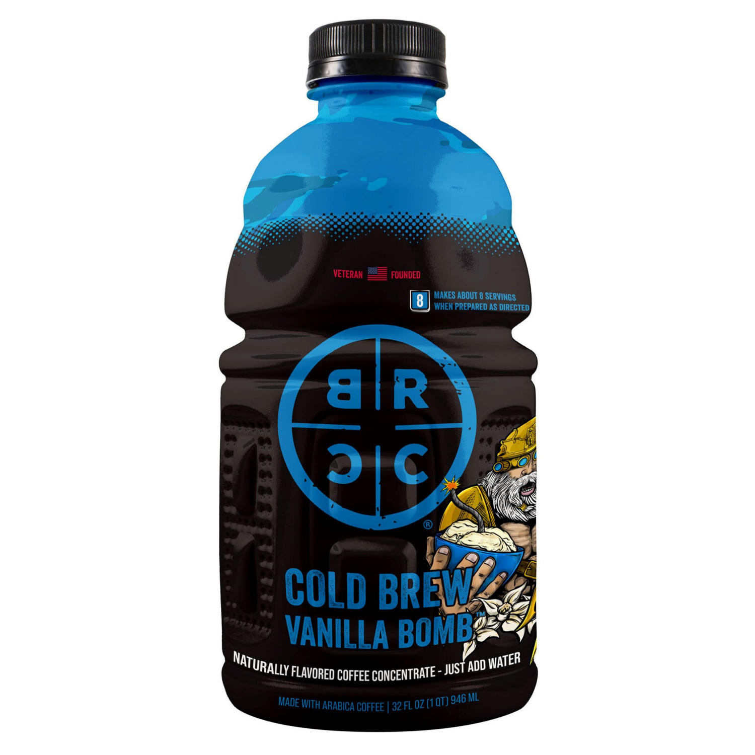slide 1 of 2, Black Rifle Cold Brew Concentrate Vanilla Bomb 32oz, 32 oz