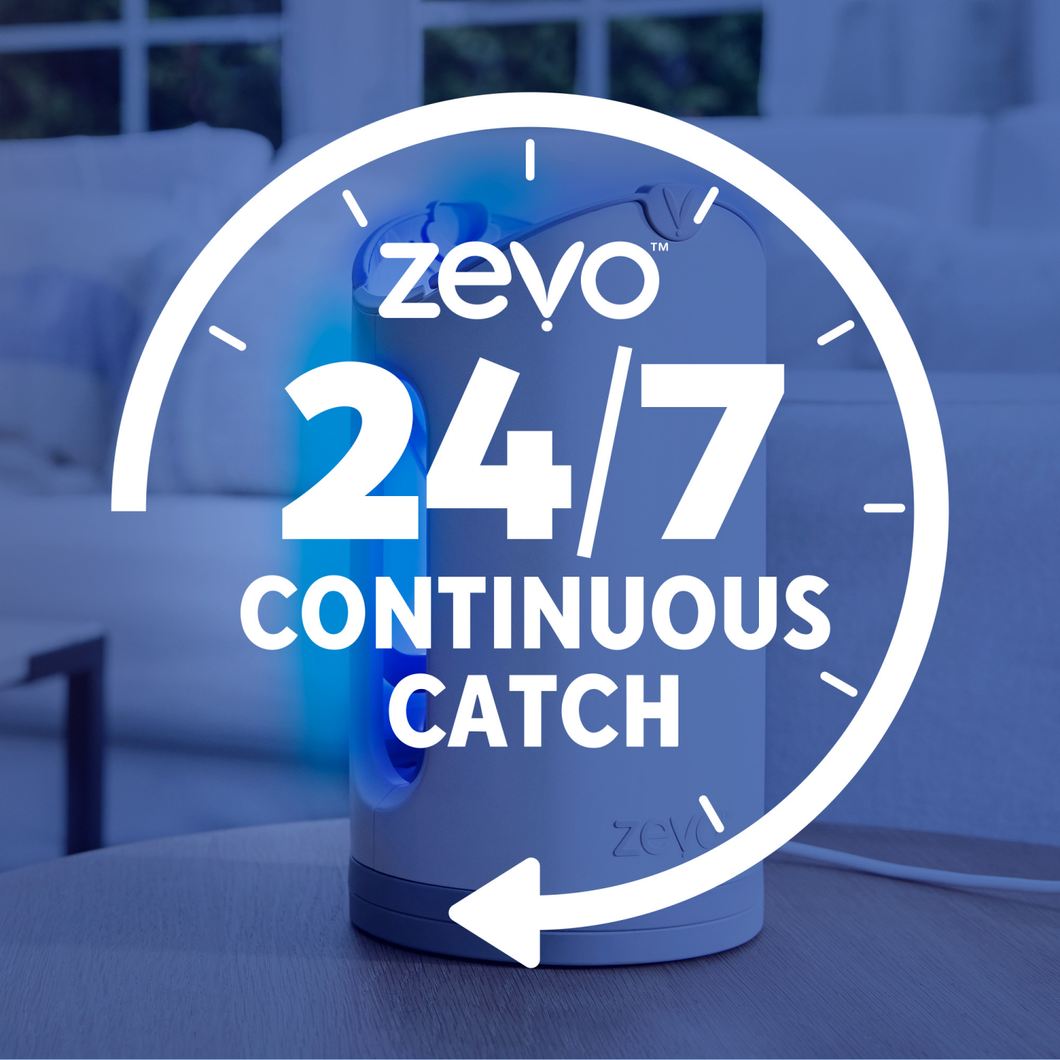 slide 4 of 8, Zevo Max Flying Insect Trap Starter Kit, 2 ct