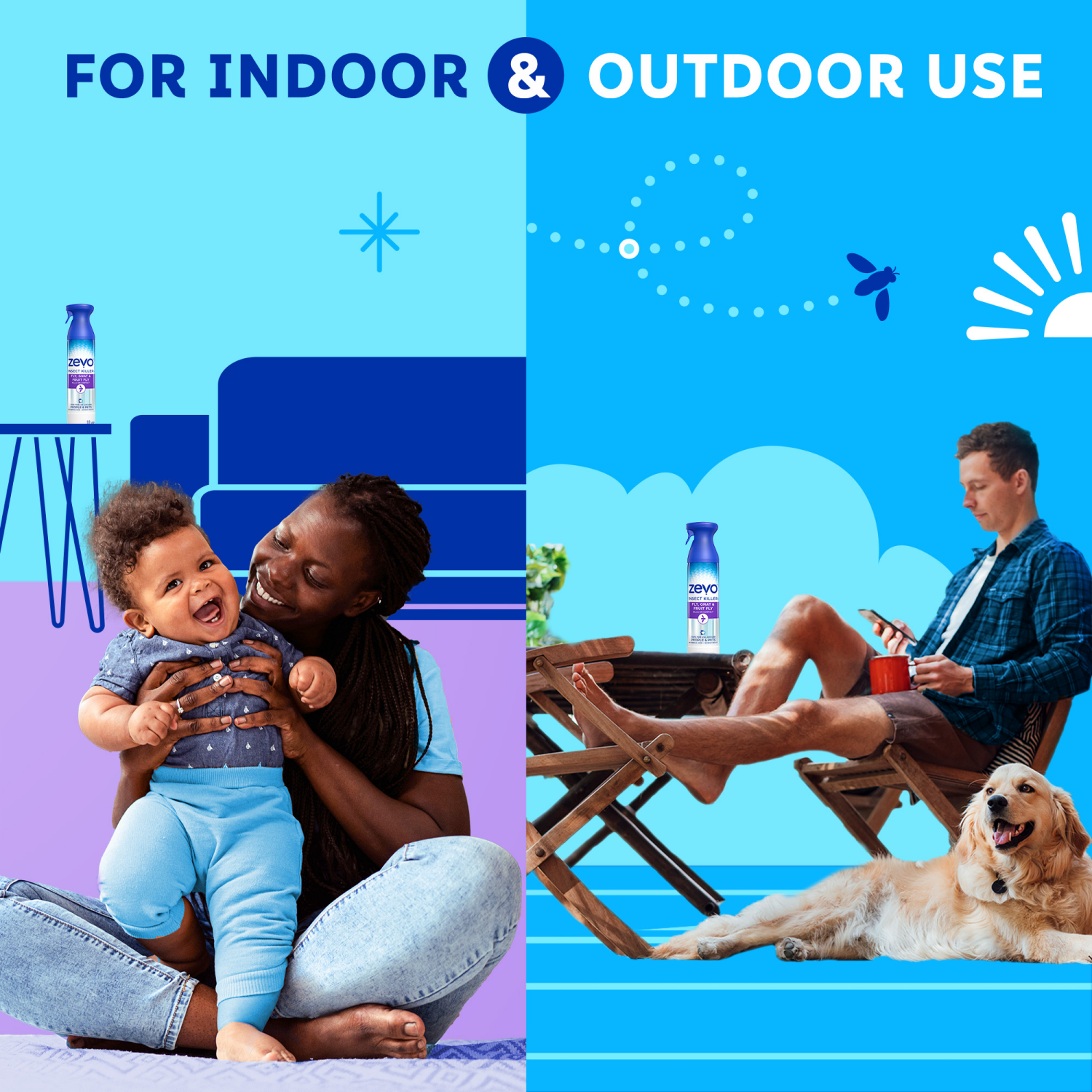 slide 3 of 6, Zevo™ Insect Killer Aerosol Spray, 10 oz