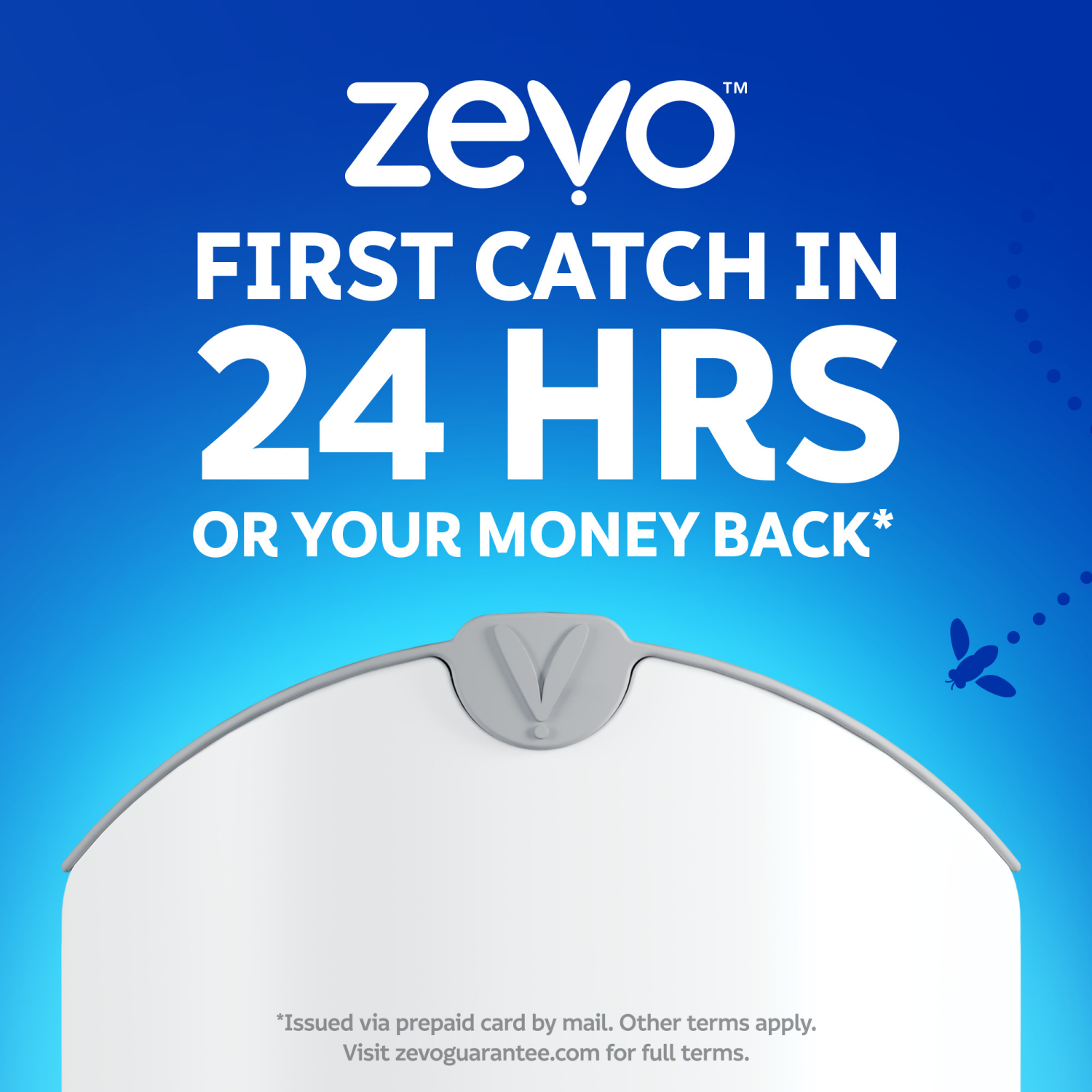 slide 6 of 8, Zevo Flying Insect Trap for Indoors: Light Trap Captures Fruit Flies, Gnats and Houseflies, Starter Kit Value Pack (2 Plug-in Bases + 2 Cartridges), 1 ct