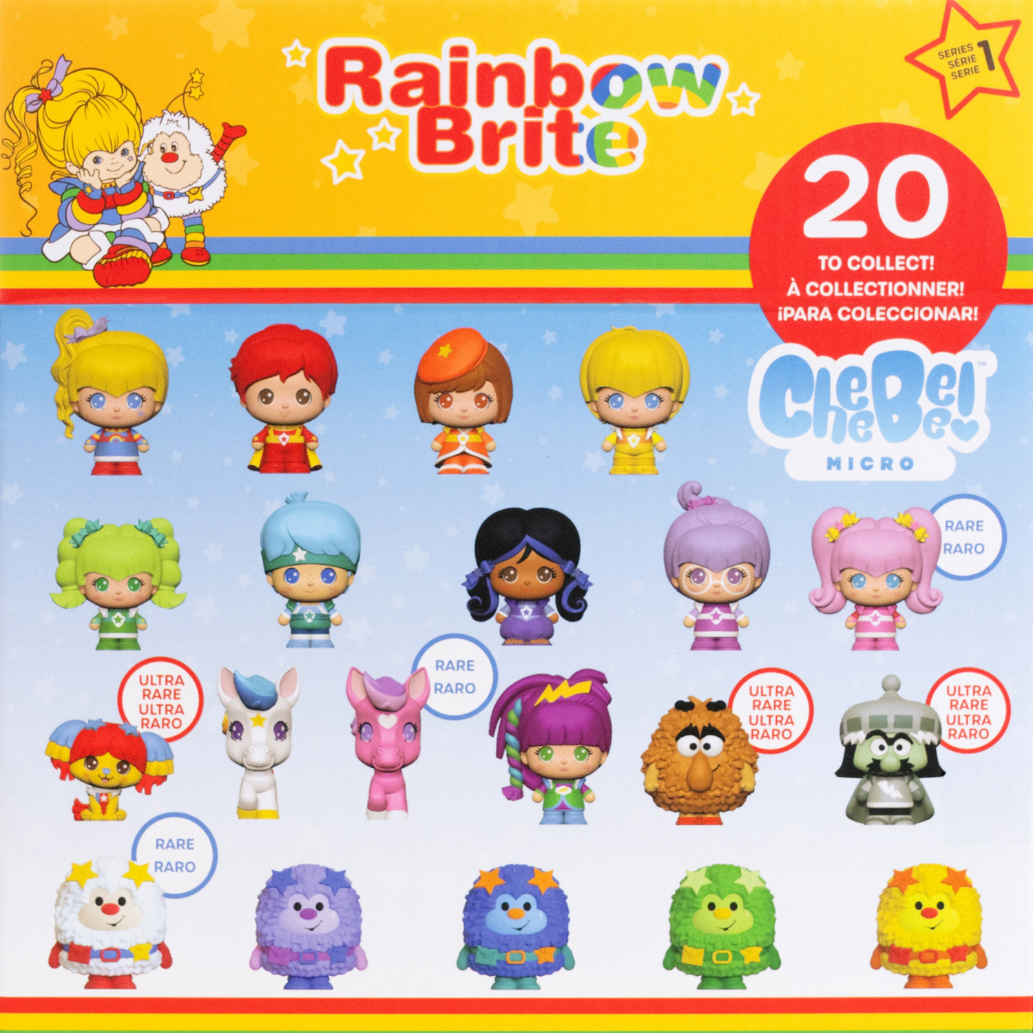 slide 4 of 4, Rainbow Brite 1.5" Blind Mini Fig, 1 ct