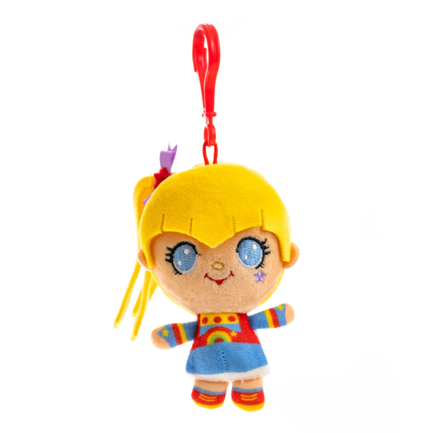slide 1 of 4, RAINBOW BRITE Plush Backpack Clip Assortment, 1 ct