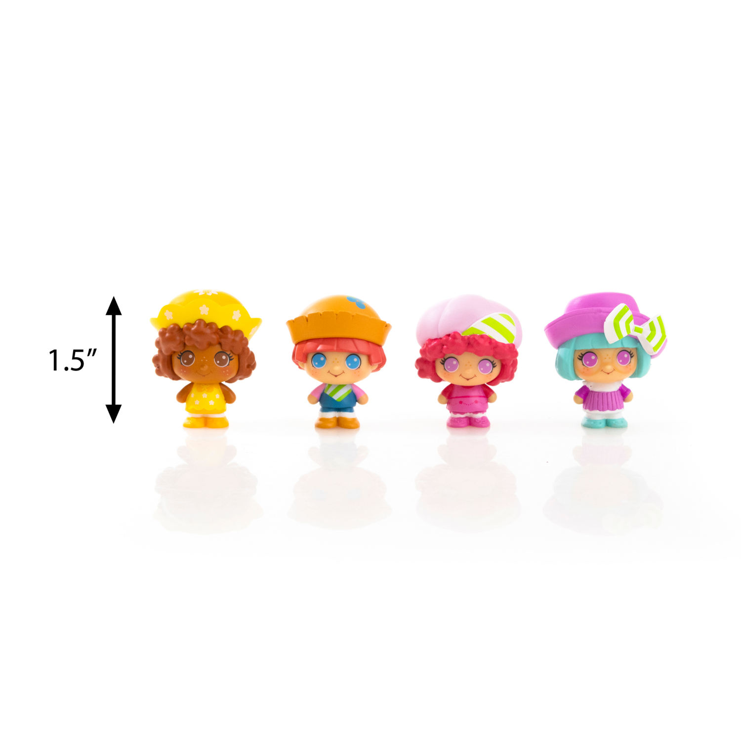 slide 3 of 4, STRAWBERRY SHORTCAKE 1.5" Mini Blind Fig PDQ, 1.5 in