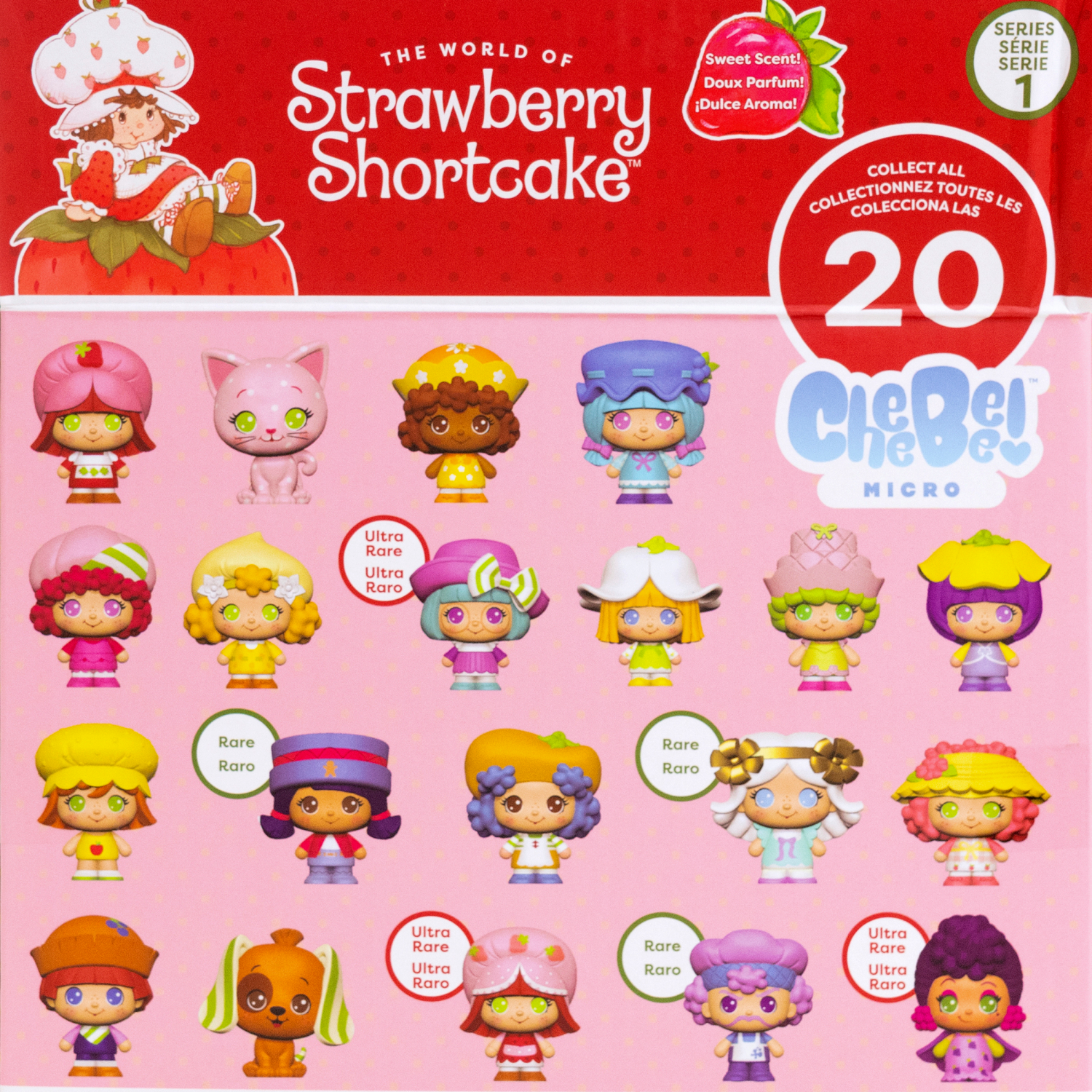 slide 4 of 4, STRAWBERRY SHORTCAKE 1.5" Mini Blind Fig PDQ, 1.5 in