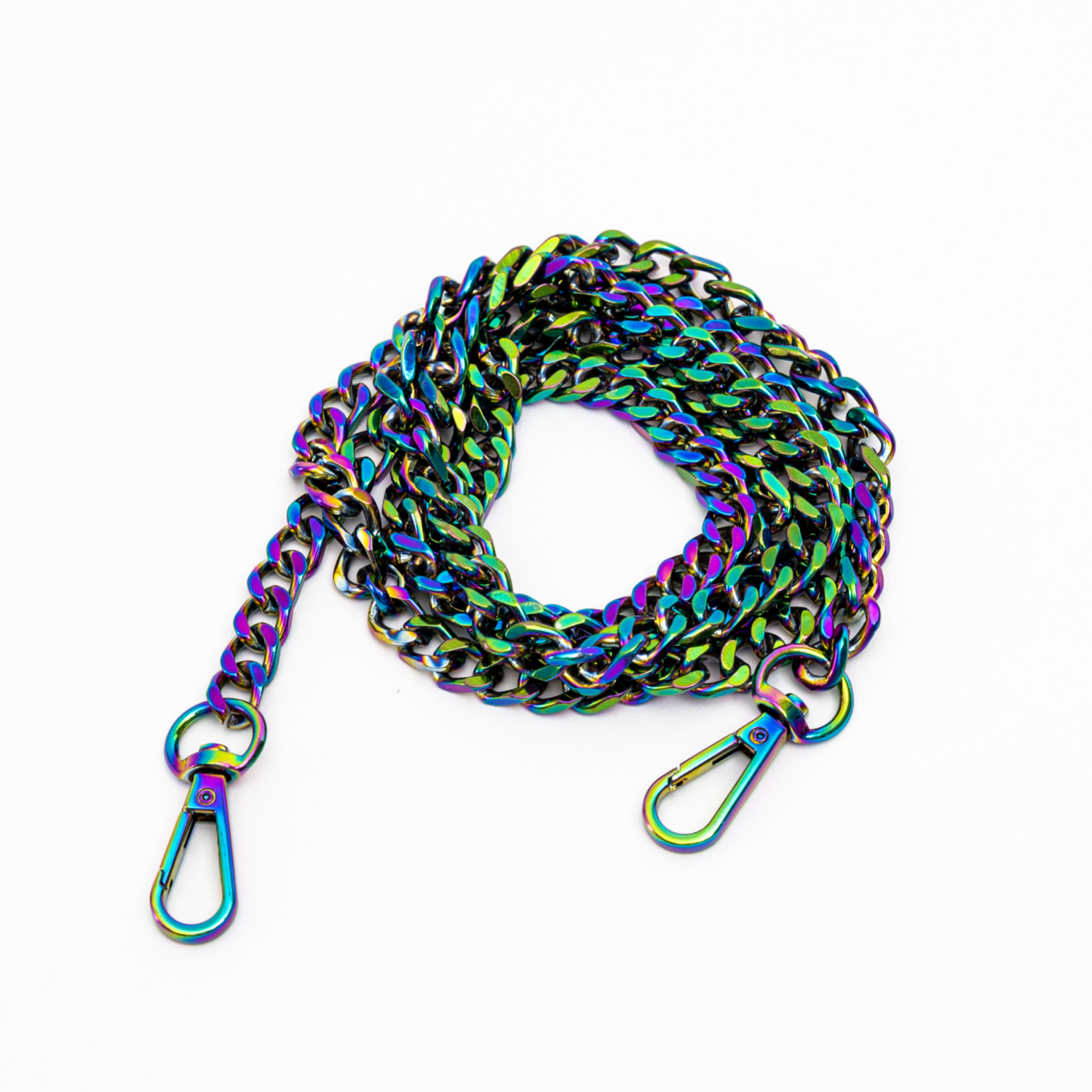 slide 3 of 4, Bryten Glacier MagSafe 4-Way Carry Clear Case with Iridescent Crossbody Chain for iPhone 15 Pro Max, 1 ct