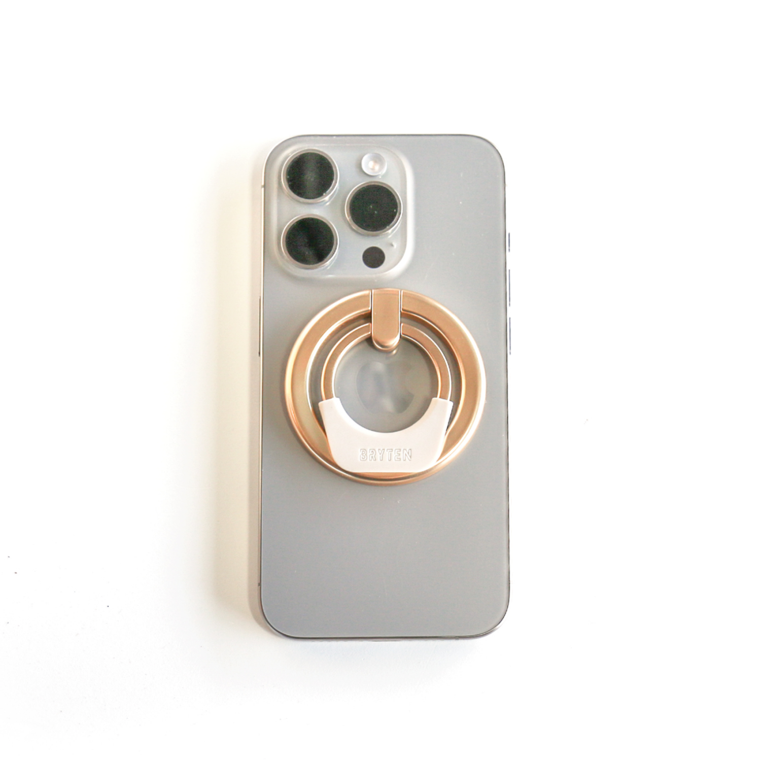 slide 3 of 4, Bryten MagSafe Ring Stand Gold, 1 ct