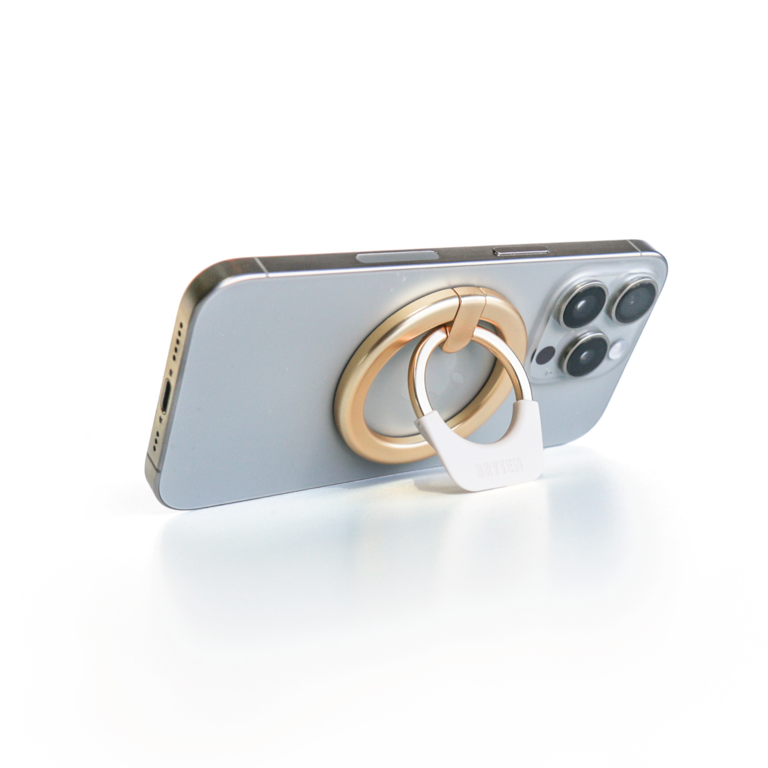slide 4 of 4, Bryten MagSafe Ring Stand Gold, 1 ct