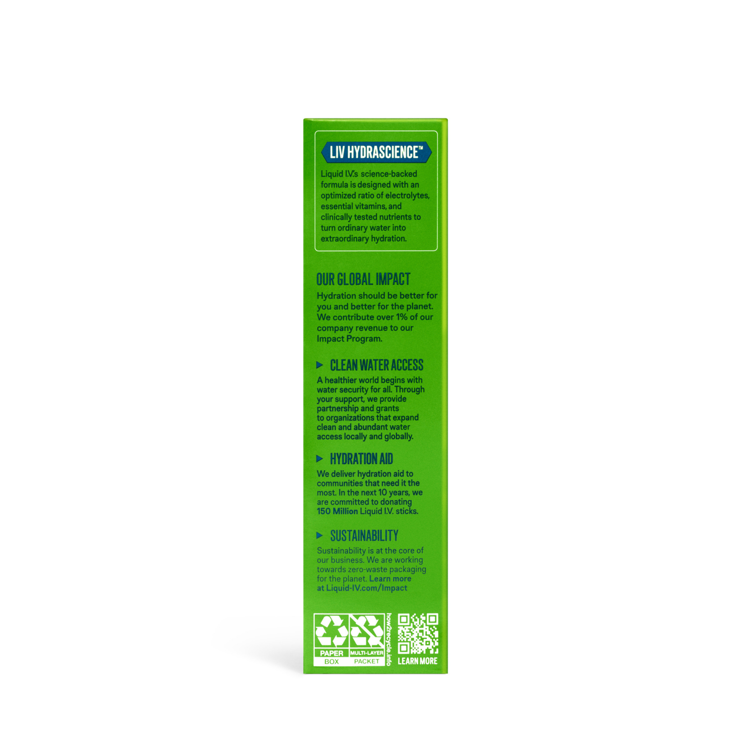 slide 5 of 8, Liquid I.V. Energy Multiplier Sugar-Free - Strawberry Kiwi - 6 ct, 6 ct