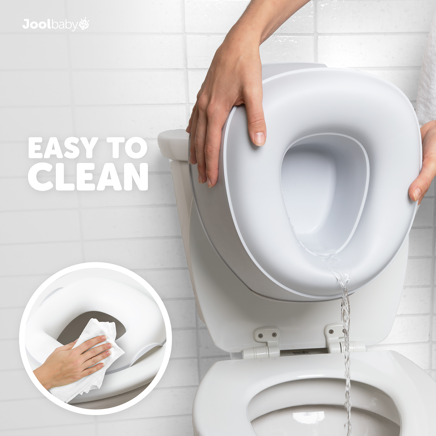 slide 3 of 7, Jool Baby 2-in-1 Potty, Gray, 1 ct