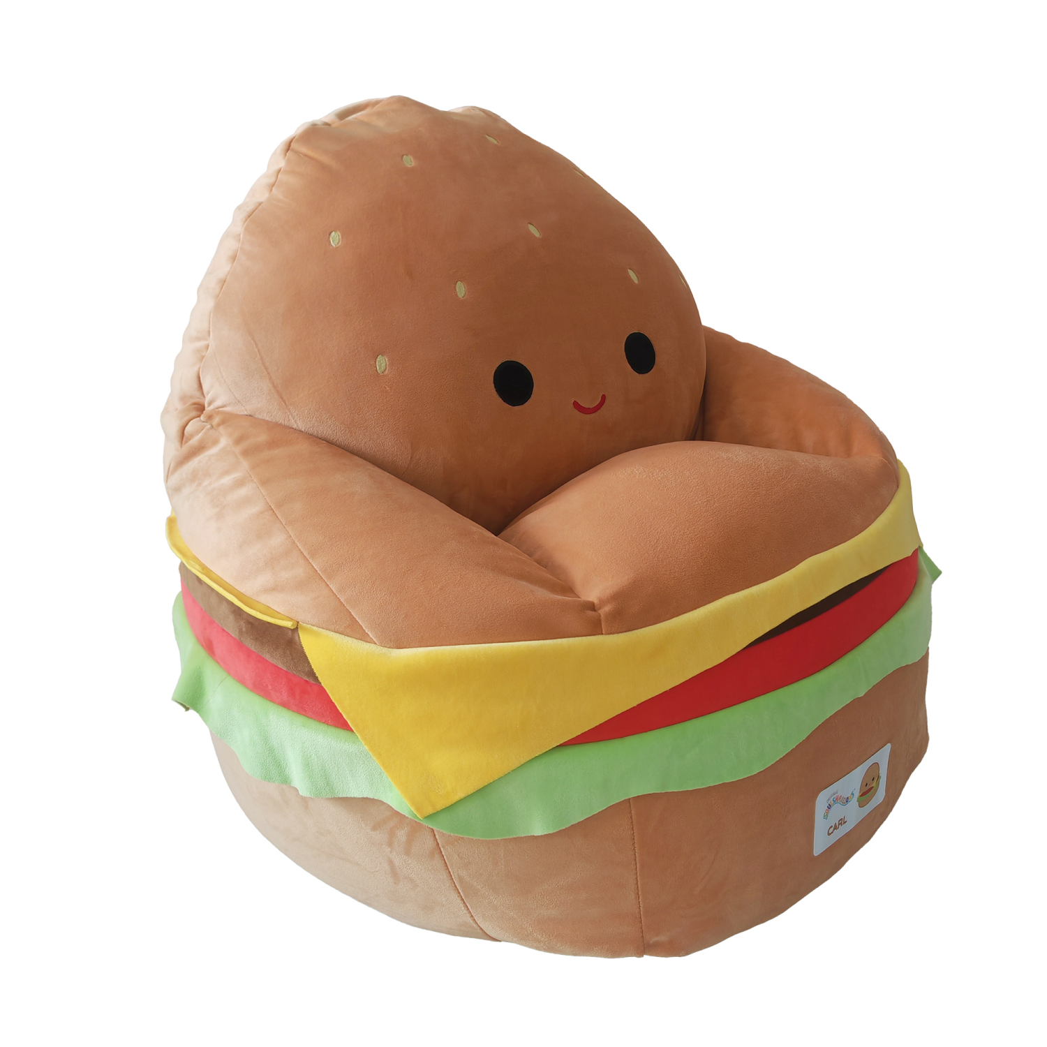 slide 6 of 8, Squishmallows Bean Bag Chair Carl, 1 ct