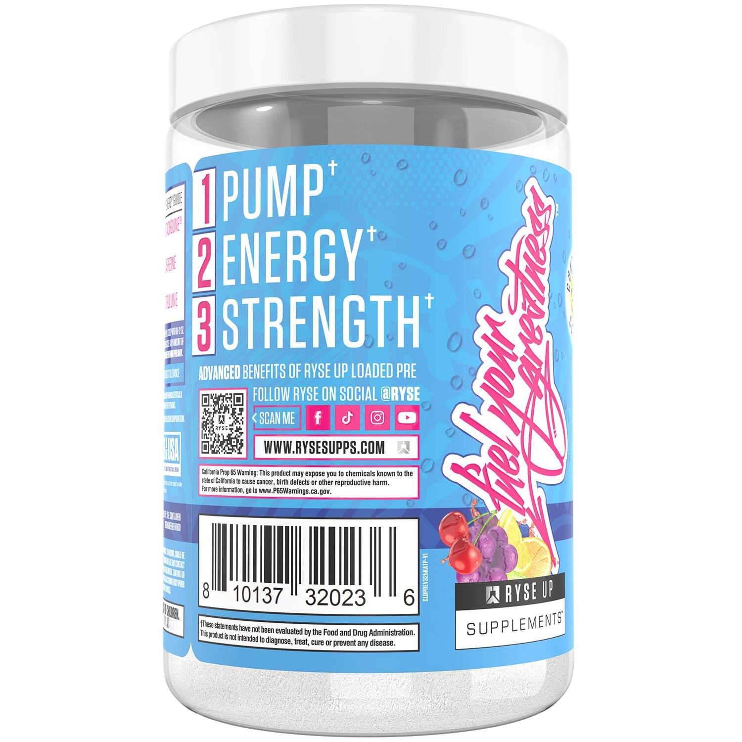 slide 3 of 3, Ryse Kool-Aid Tropical Punch Loaded Pre 12.5 oz, 12.48 oz