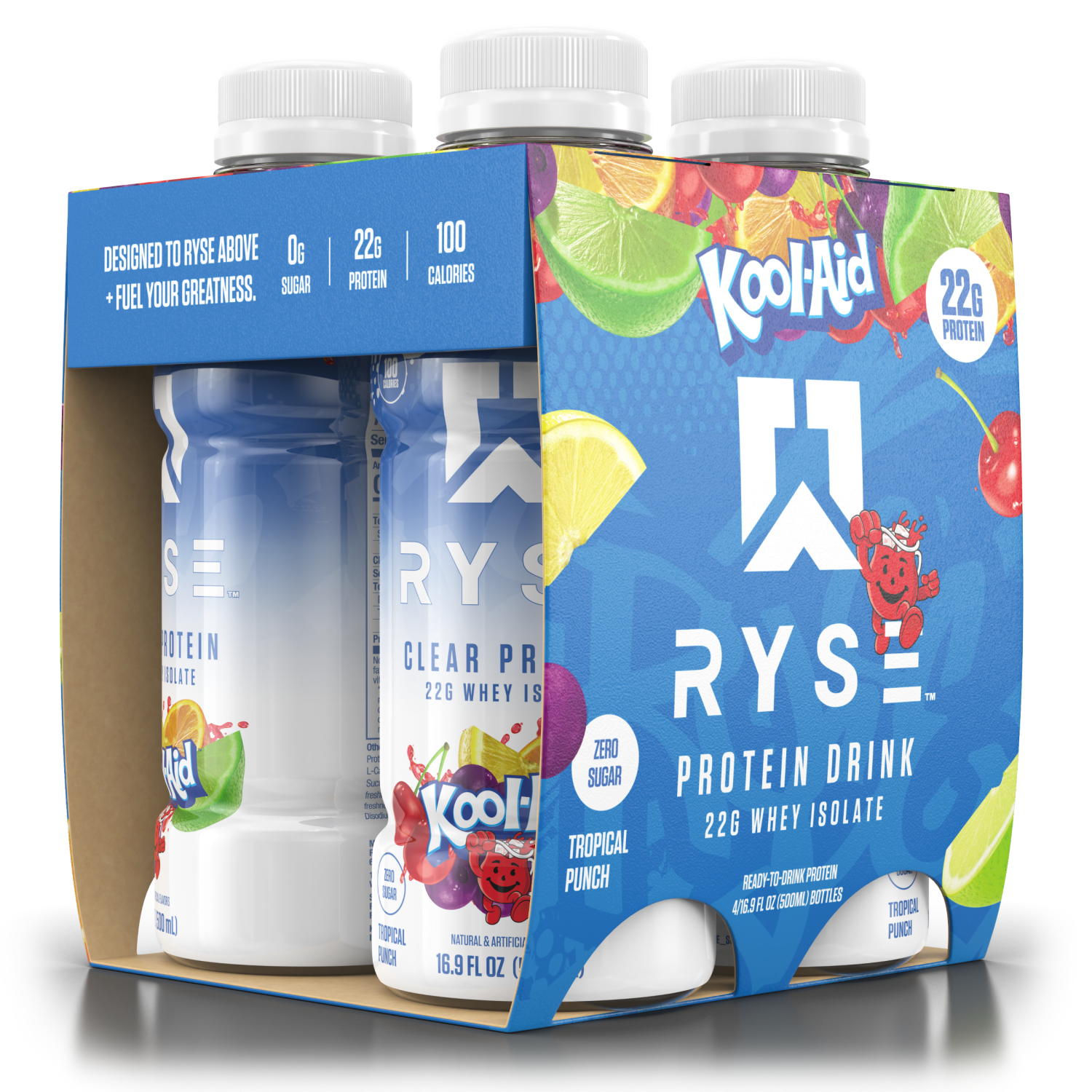 slide 3 of 3, Ryse Protein Drink, 67.6 fl oz