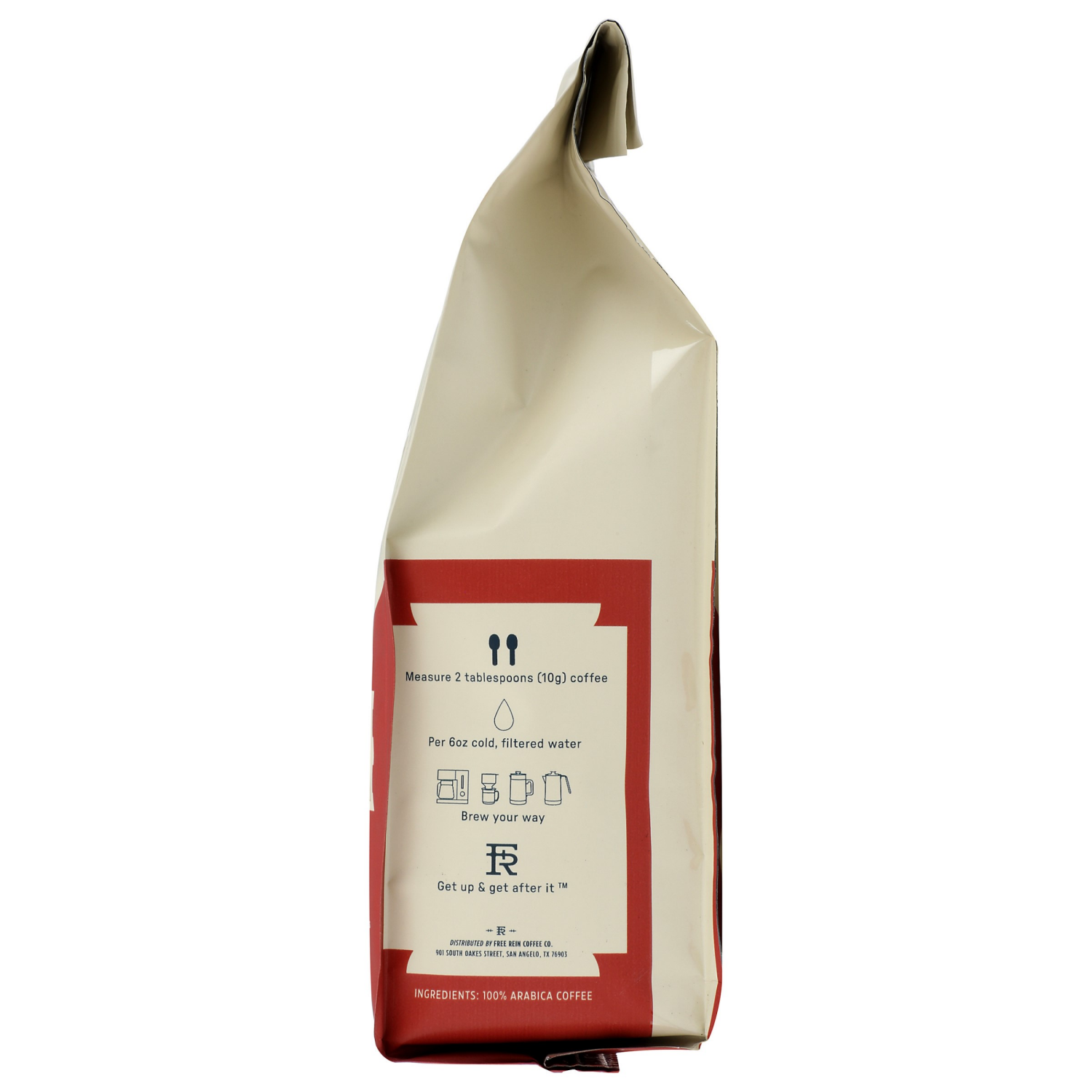 slide 2 of 3, Free Rein Homestead Medium Roast Ground, 12 oz