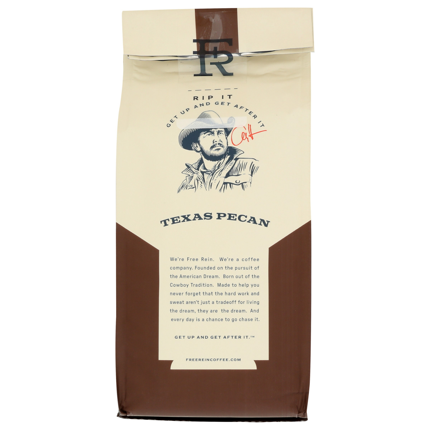 slide 2 of 4, Free Rein Texas Pecan Flavored Blend Ground, 12 oz