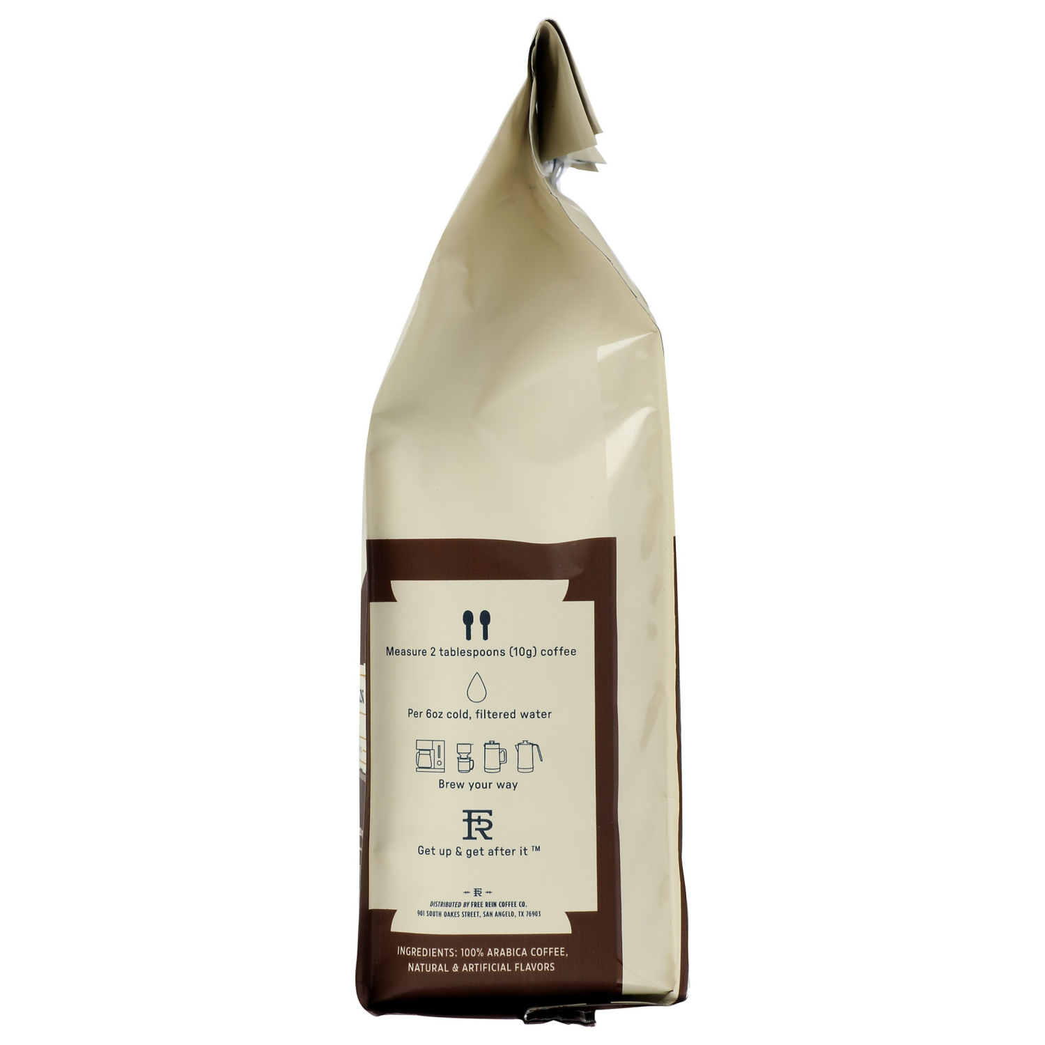 slide 3 of 4, Free Rein Texas Pecan Flavored Blend Ground, 12 oz