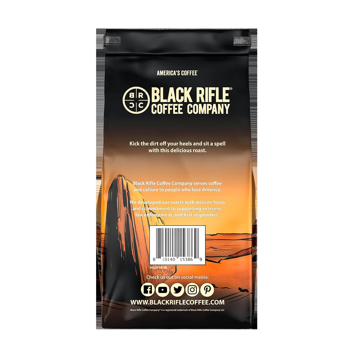 slide 2 of 2, Black Rifle Coffee Salted Caramel Ground Coffee 11Oz, 11 oz