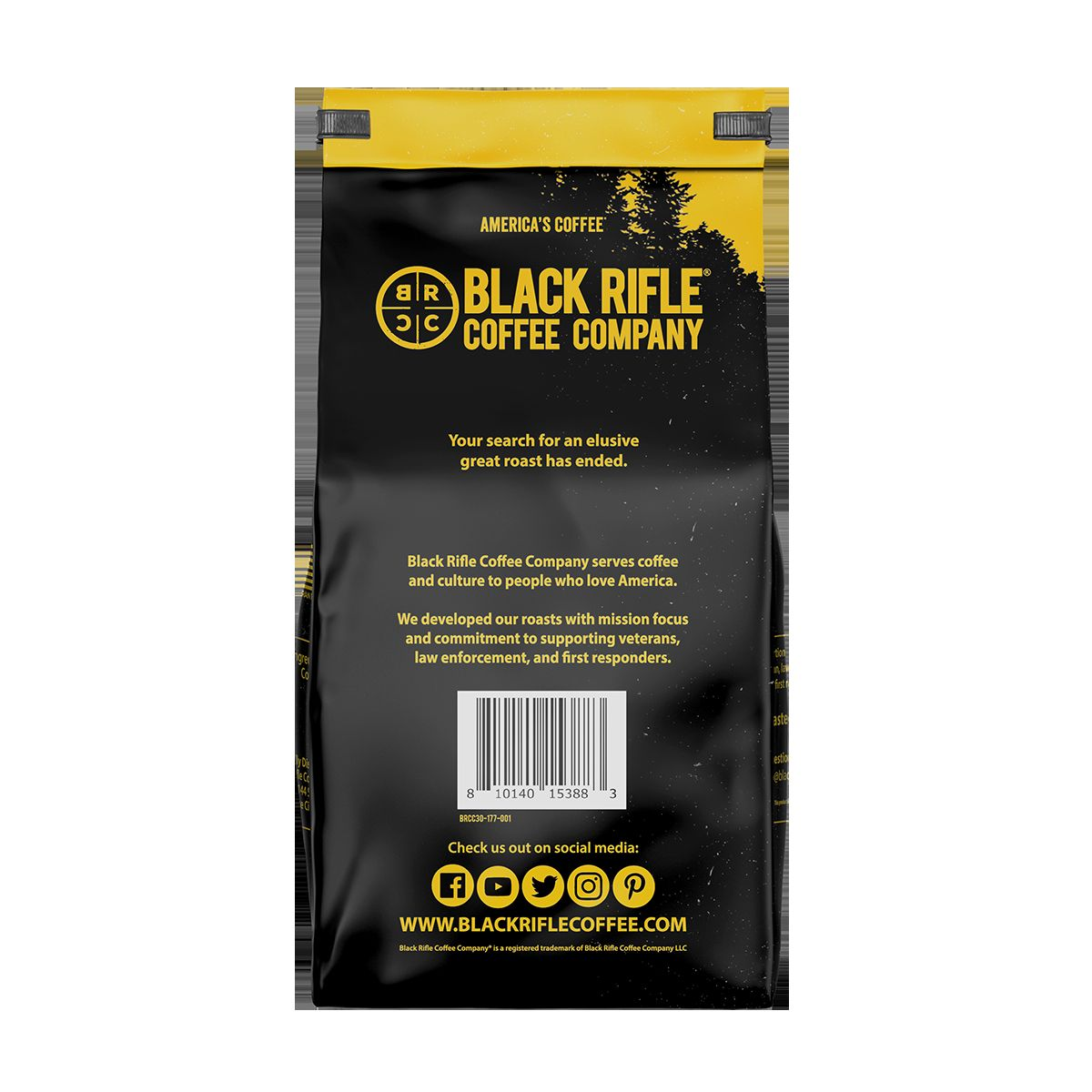 slide 2 of 2, Black Rifle Coffee Tactisqutch Whole Bean 10Oz, 10 oz