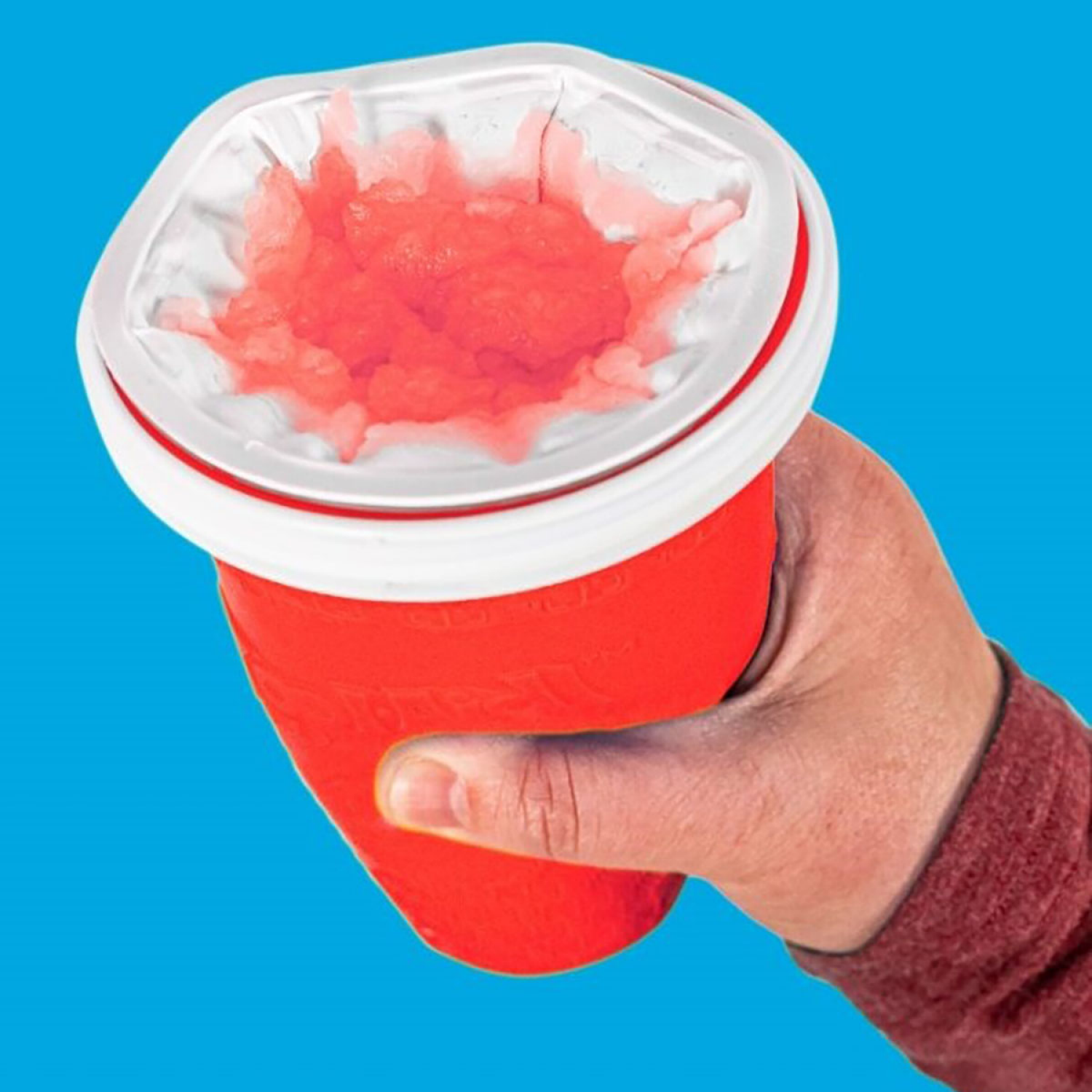 slide 3 of 3, Kool-Aid Squeezy Slush Cup - Red, 1 ct