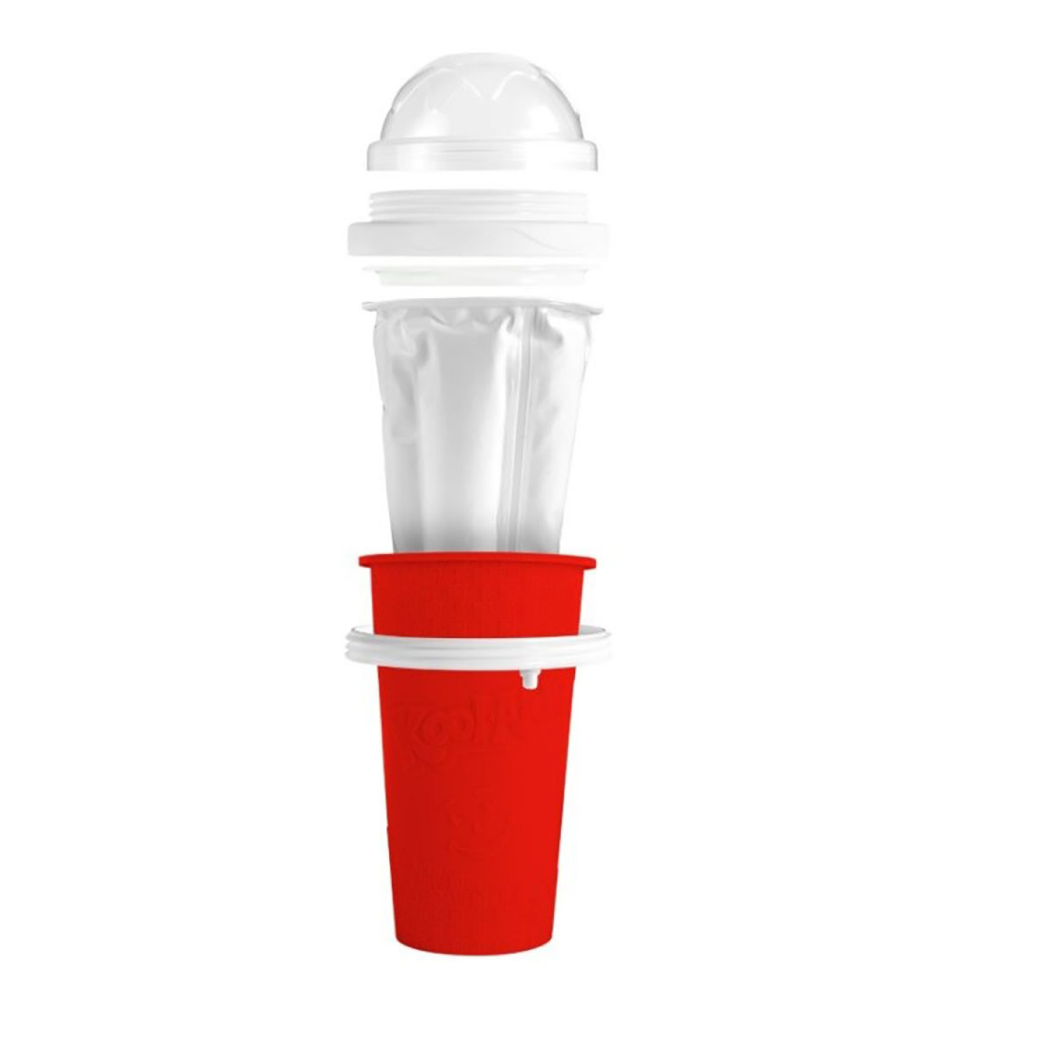 slide 1 of 3, Kool-Aid Squeezy Slush Cup - Red, 1 ct