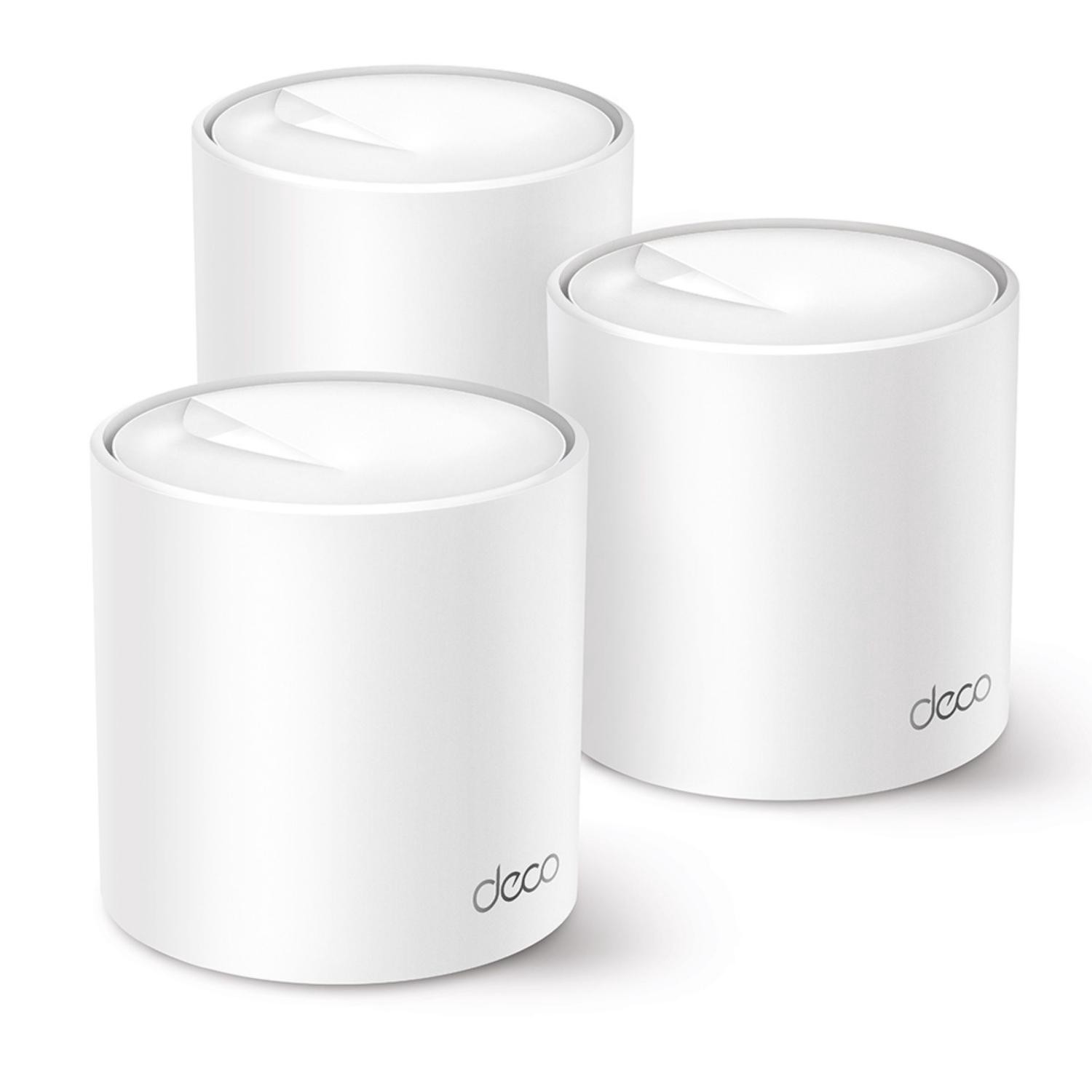 slide 1 of 5, TP LINK Tp-Link Deco W8100 Ax2700 Dual-Band Mesh Wi-Fi 6 System (3-Pack) | Connect Over 150 Devices, Replaces Routers And Extenders, Covers Up To 6,300 Sq.ft., Works With Amazon Alexa, 1 ct