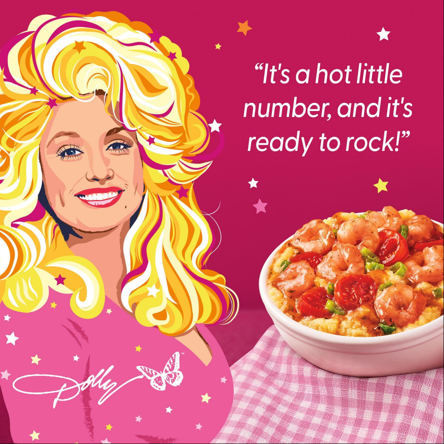 slide 6 of 8, Dolly Parton Shrimp Grits 11oz, 11 oz