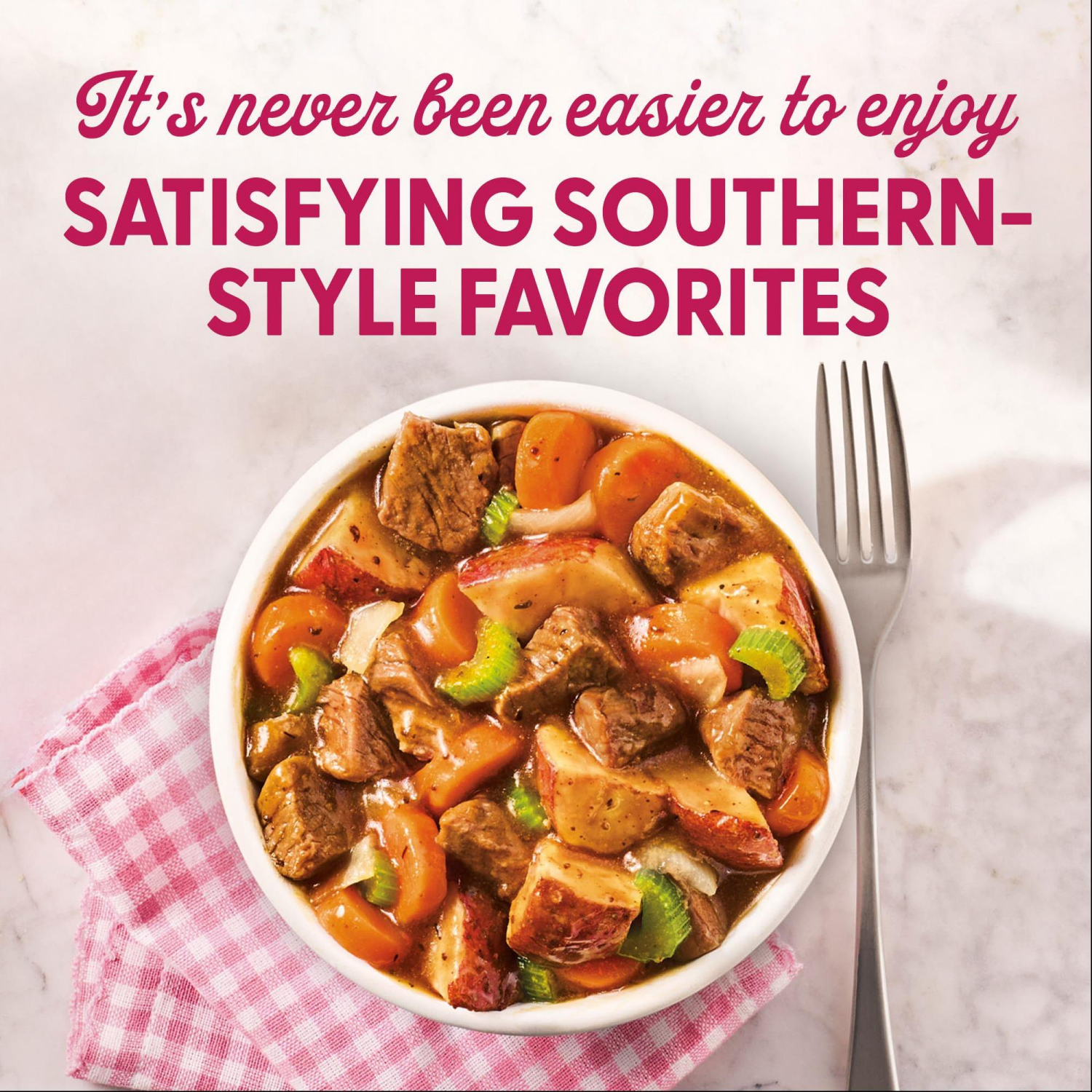 slide 6 of 8, Dolly Parton's Beef Pot Roast With Vegetables in Southern Style Gravy, Frozen Meal, 11 oz., 11 oz